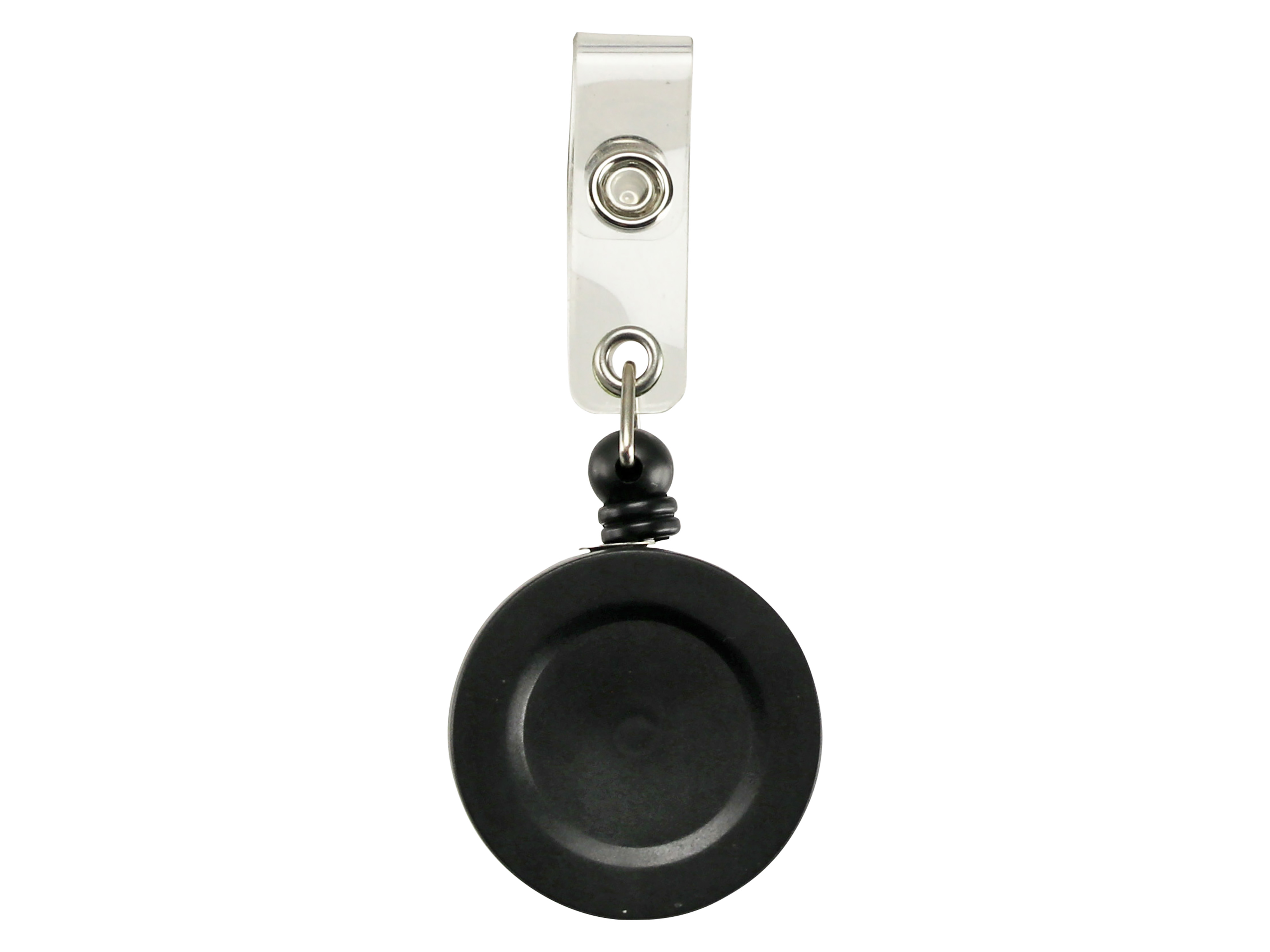 Kartenhalter JoJo, schwarz, mit Gürtelclip