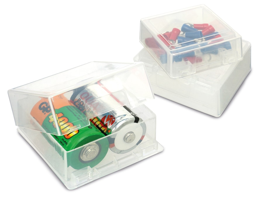 Kunststoff-Boxen, 3er Set, verschiedene Größen Kunststoff-Boxen, 3er Set, verschiedene Größen