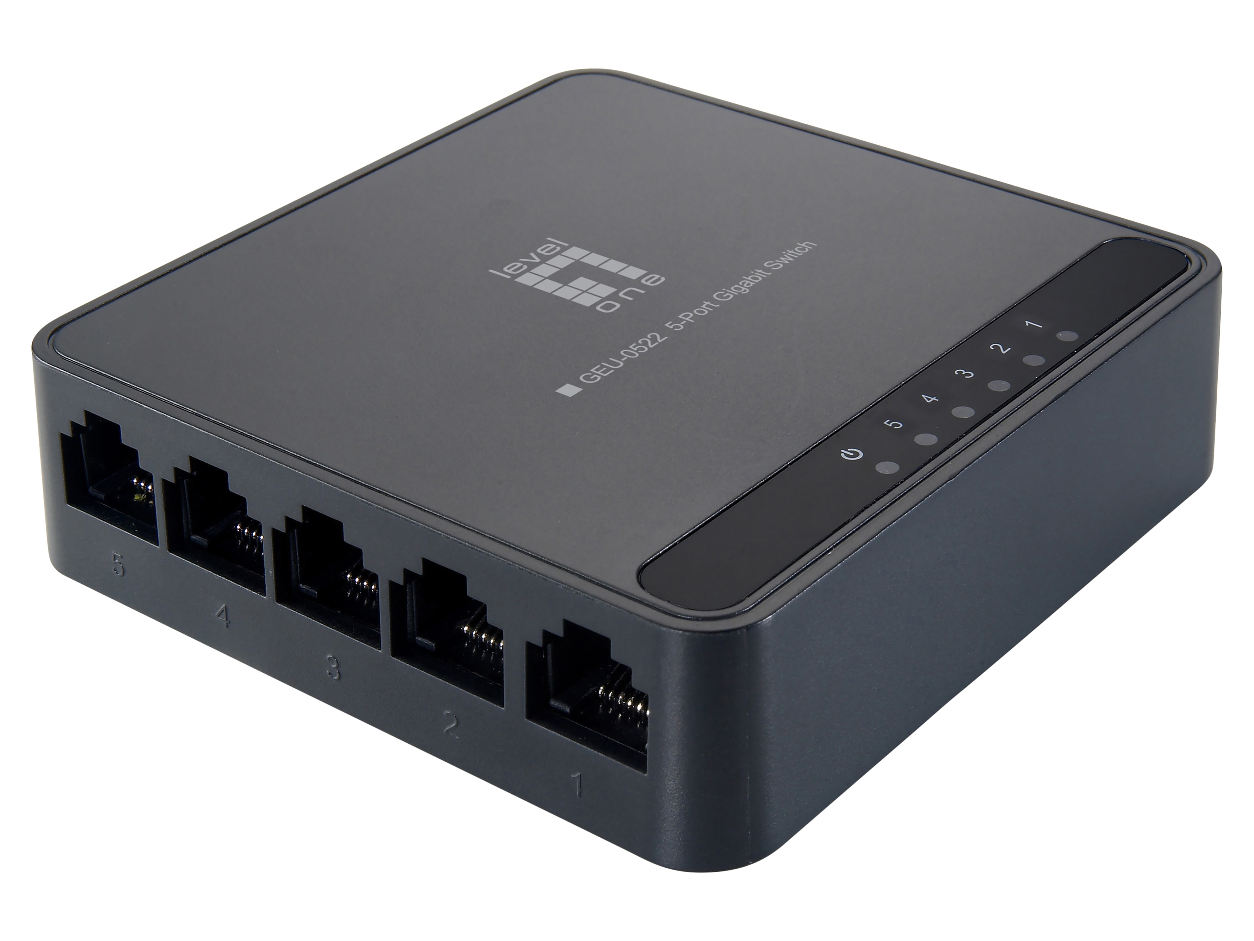 LEVEL ONE Gigabit-Switch GEU-0522 5-Port