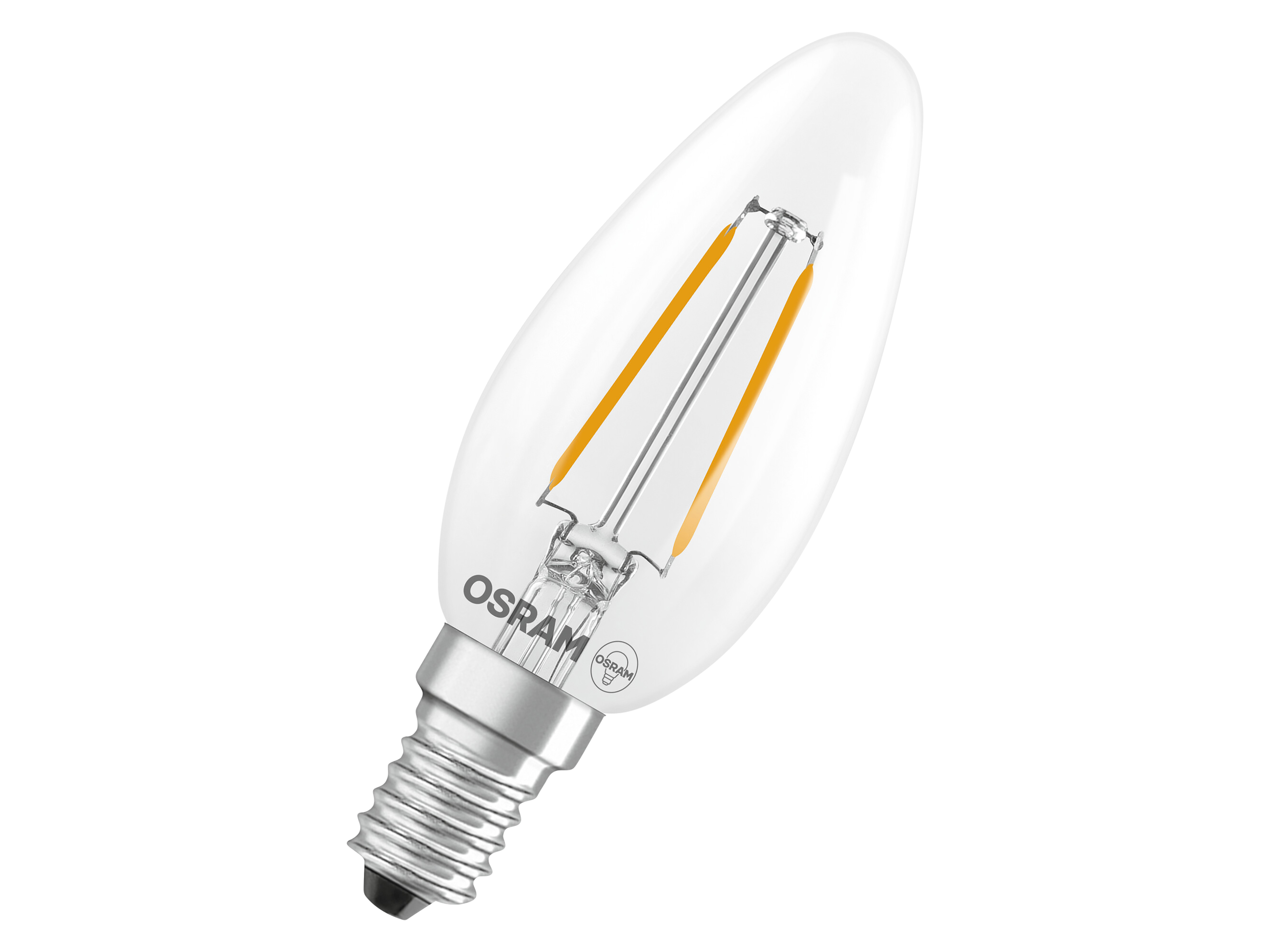 OSRAM LED-Lampe Retrofit, 1,8 W, E14, 2700 K, EEK: D, 250 lm, IP20, warmweiß