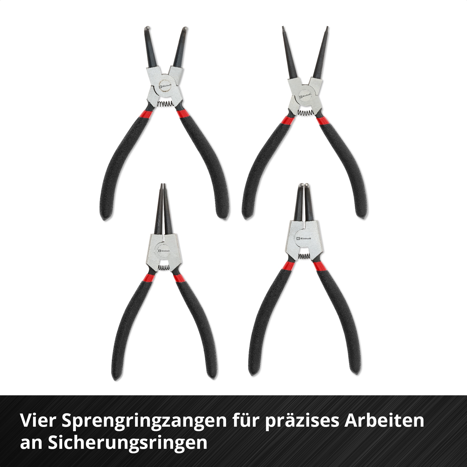 EINHELL E-Case-Einleger Zangen, 370522, 9-teilig EINHELL E-Case-Einleger Zangen, 370522, 9-teilig