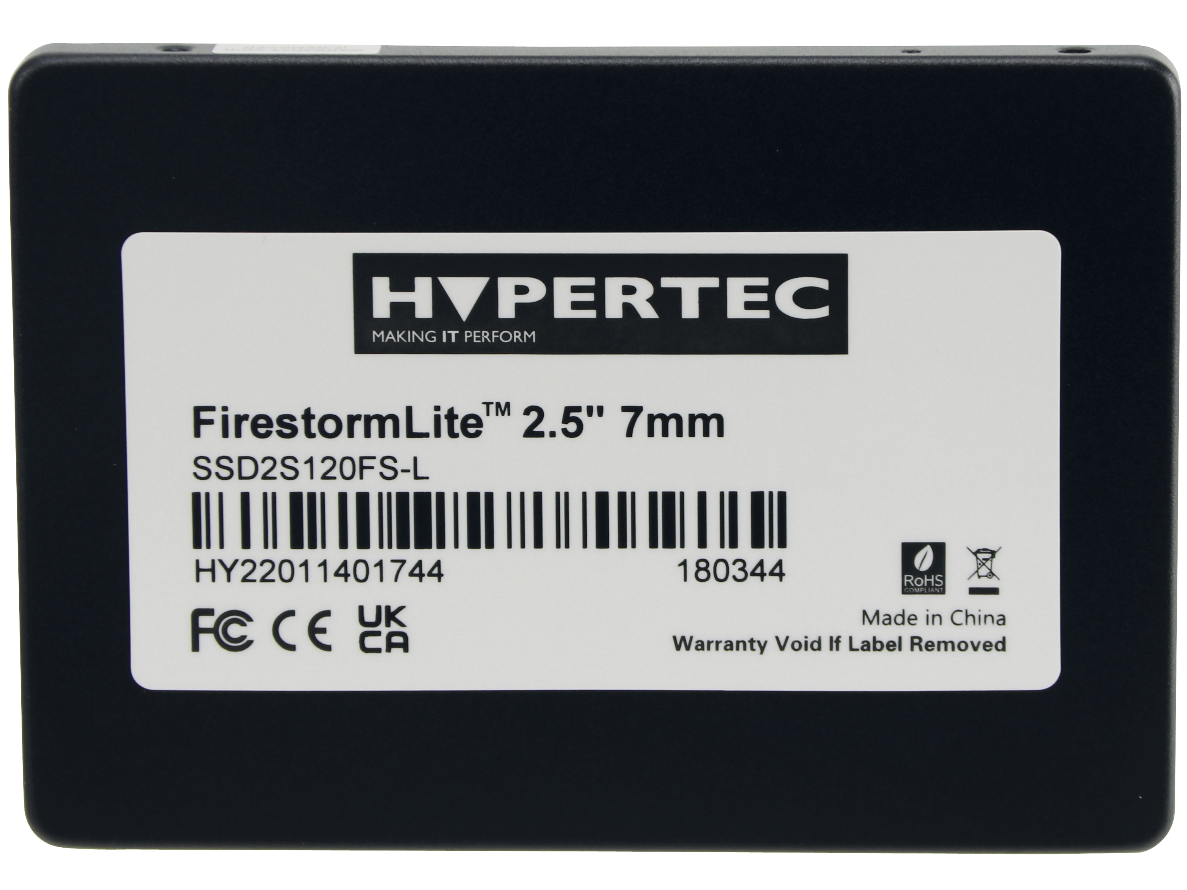 HYPERTEC SSD Firestorm Lite 120GB HYPERTEC SSD Firestorm Lite 120GB