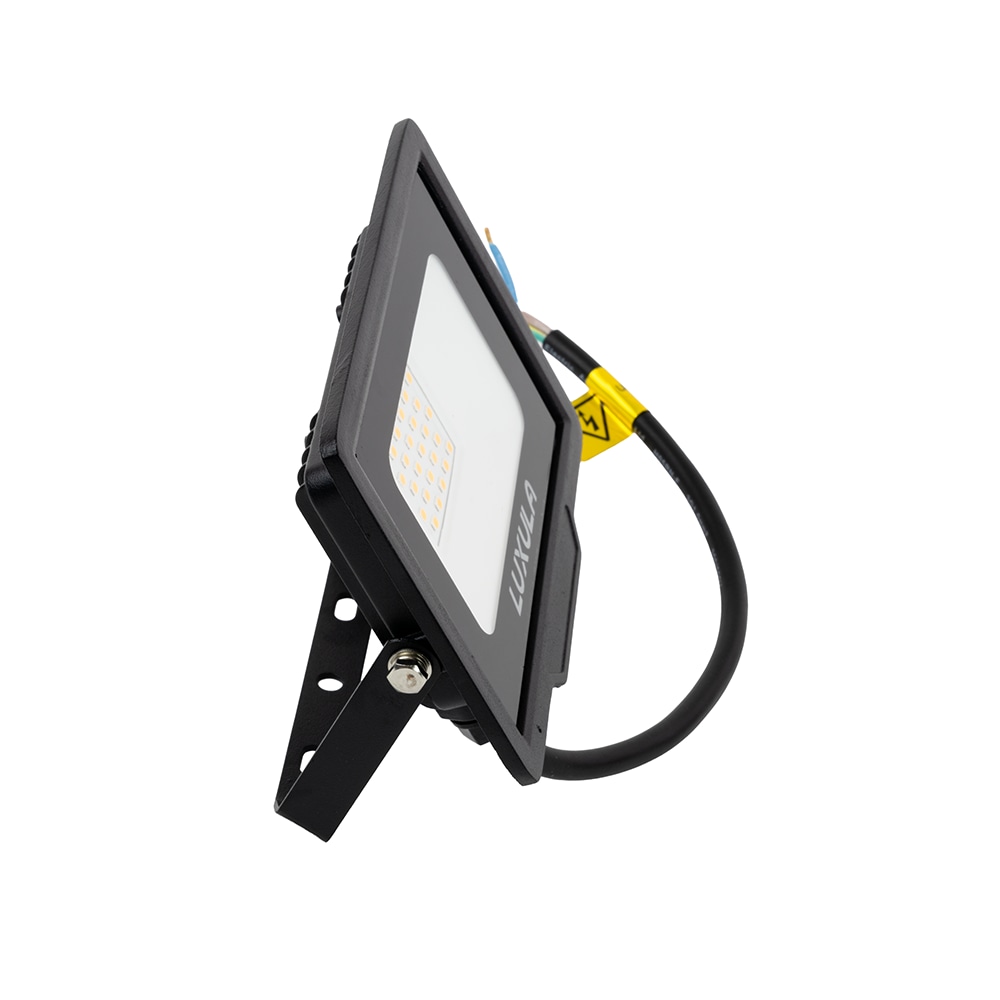 LUXULA LED-Fluter, EEK: F, 20W, 2000lm, 3000K, schwarz