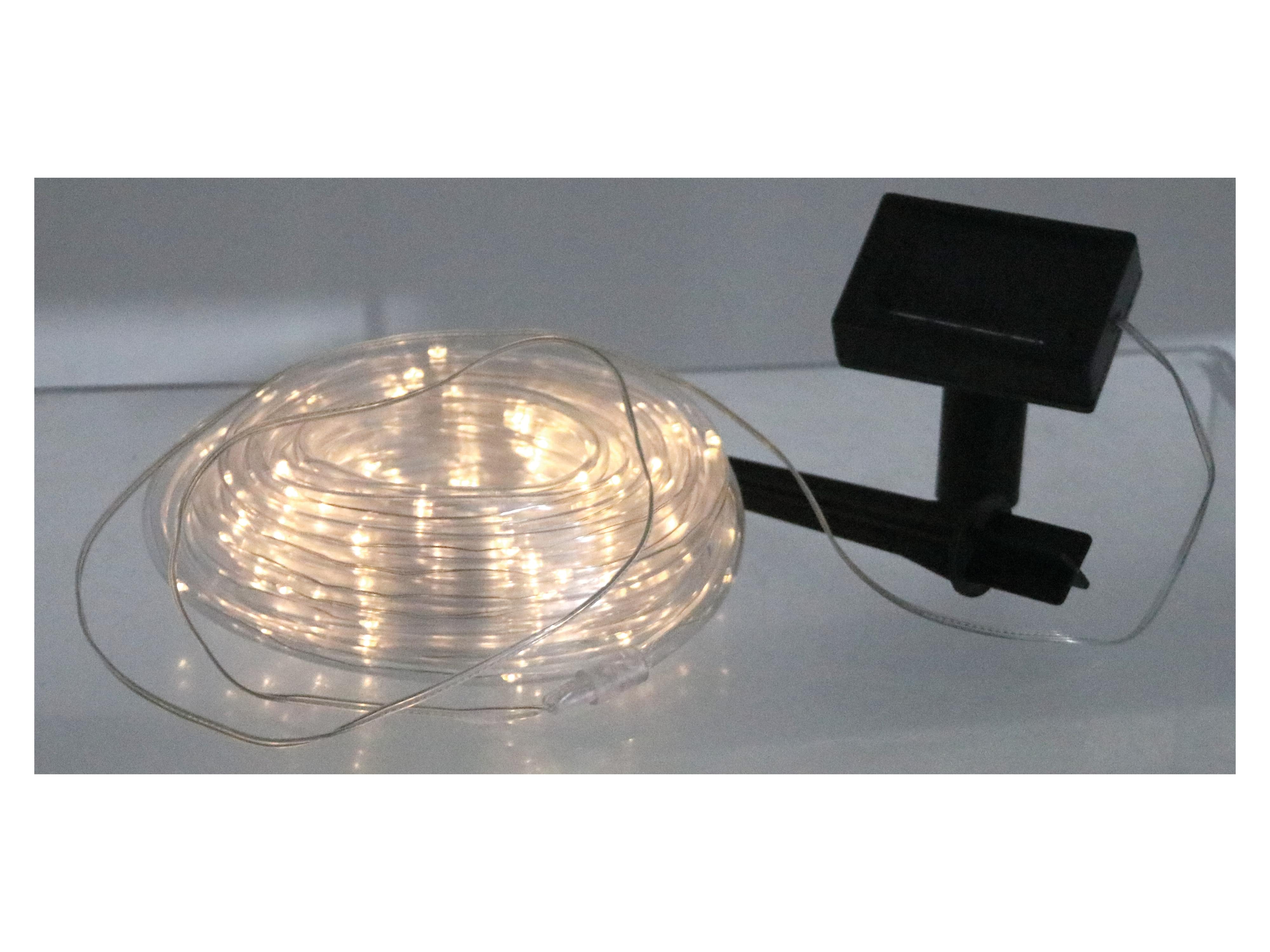 GRUNDIG Solar-Lichterkette 100 LEDs, warmweiß, 10m GRUNDIG Solar-Lichterkette 100 LEDs, warmweiß, 10m