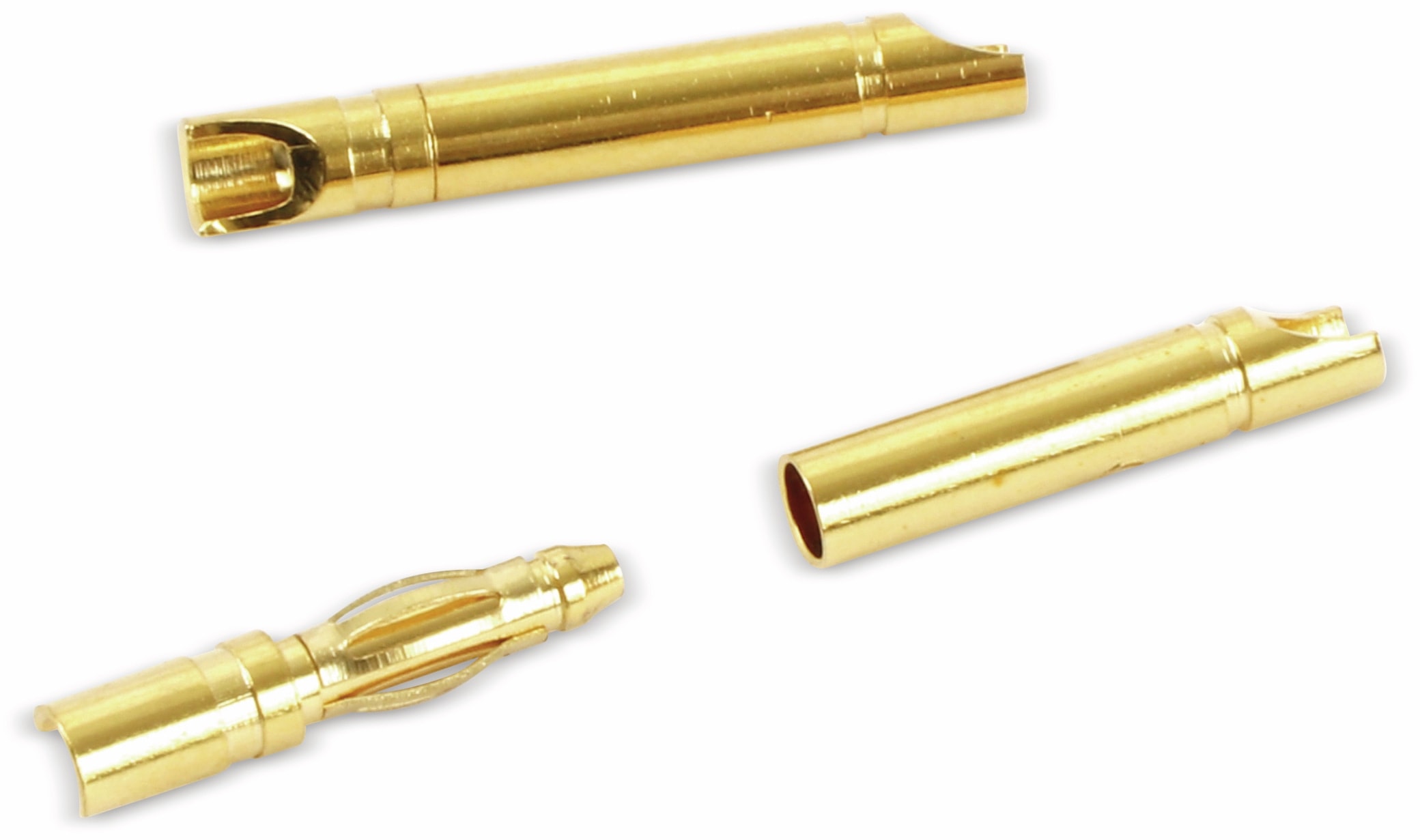 DAYCOM Goldkontakt-Steckerset, 2 mm, 5 Paare