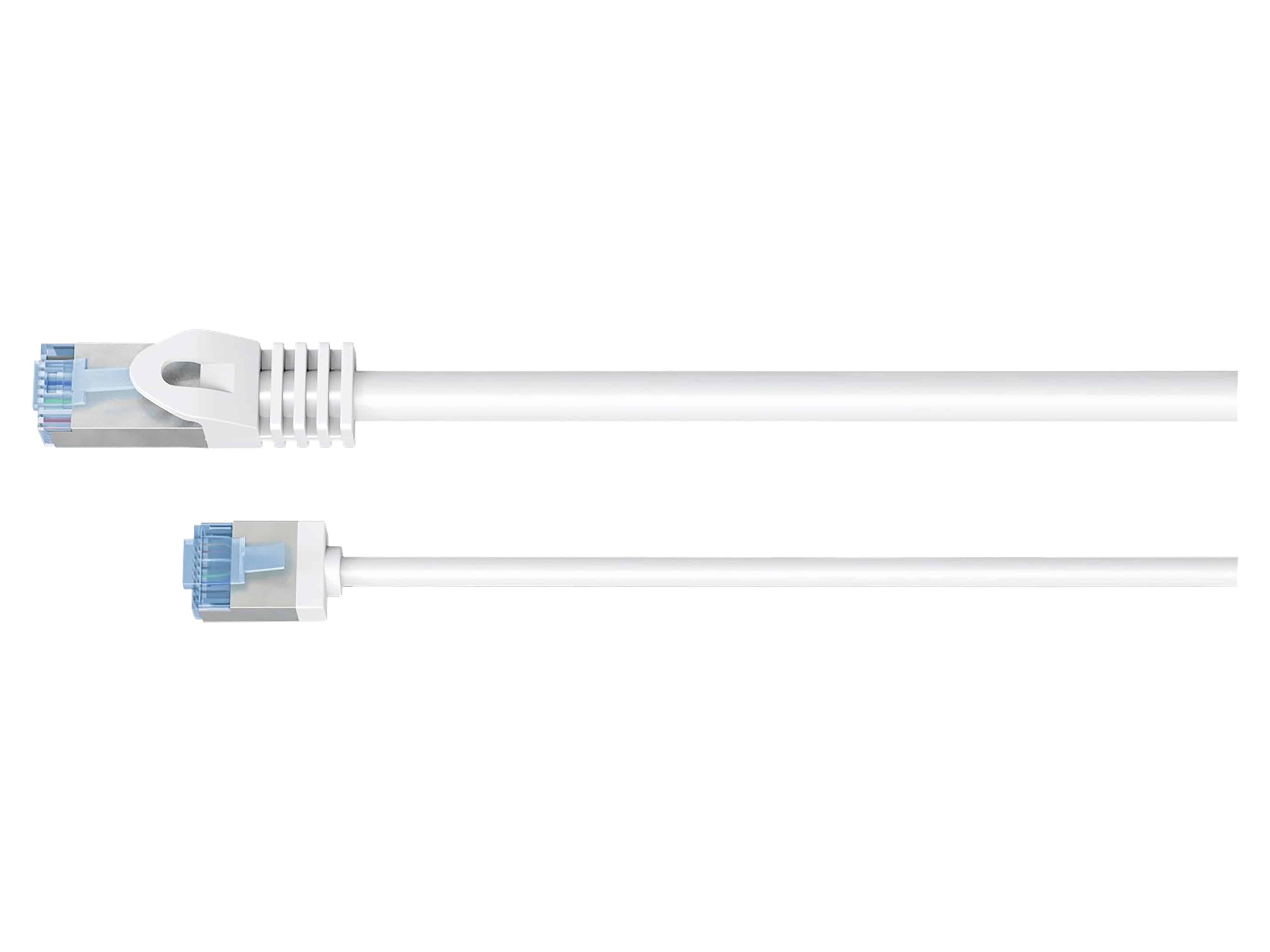 GOOBAY CAT.6a Patchkabel 74336 2m weiß U/FTP slim Ultraflex GOOBAY CAT.6a Patchkabel 74336 2m weiß U/FTP slim Ultraflex