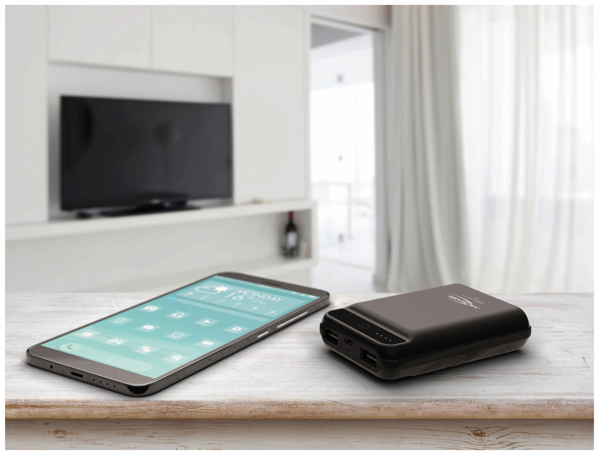 ANSMANN USB Powerbank 10.8 mini, 10.000 mAh ANSMANN USB Powerbank 10.8 mini, 10.000 mAh
