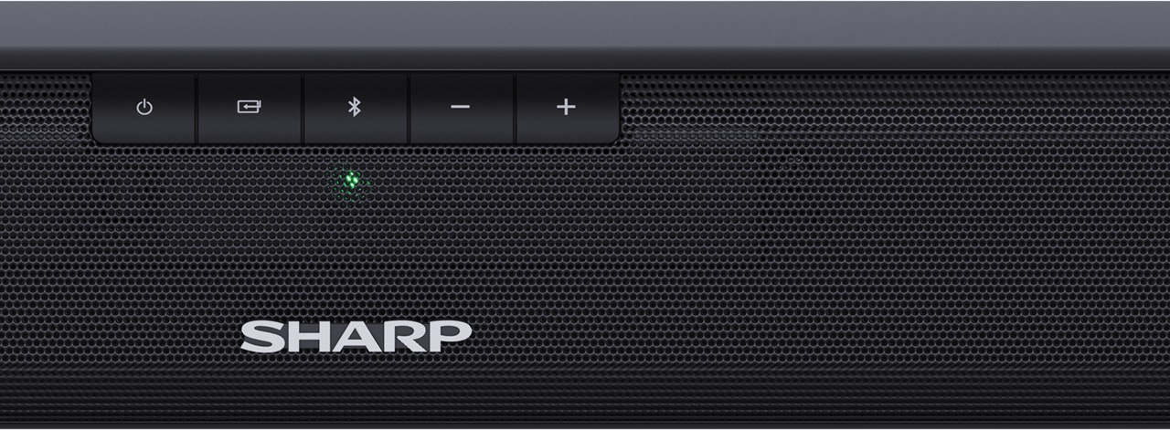 SHARP Soundbar HT-SB110, schwarz, Bluetooth, HDMI, 90 W