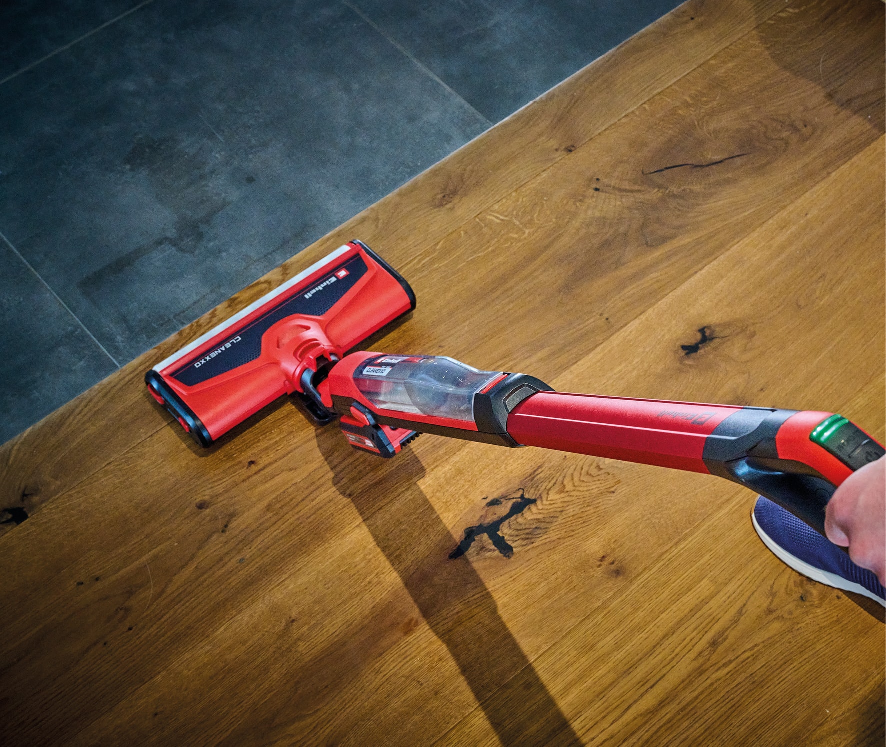 EINHELL Akku-Hartbodenreiniger CLEANEXXO Kit (1x 4,0 Ah) EINHELL Akku-Hartbodenreiniger CLEANEXXO Kit (1x 4,0 Ah)