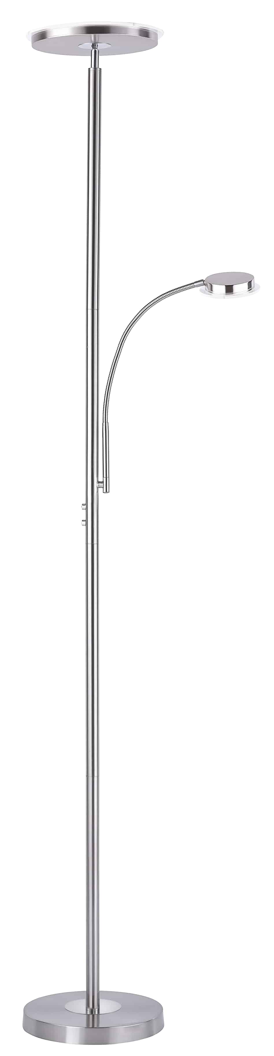 JUST LIGHT LED-Stehleuchte 11709-55 stahl, 25,5 W, 2900 lm, 3000 K JUST LIGHT LED-Stehleuchte 11709-55 stahl, 25,5 W, 2900 lm, 3000 K