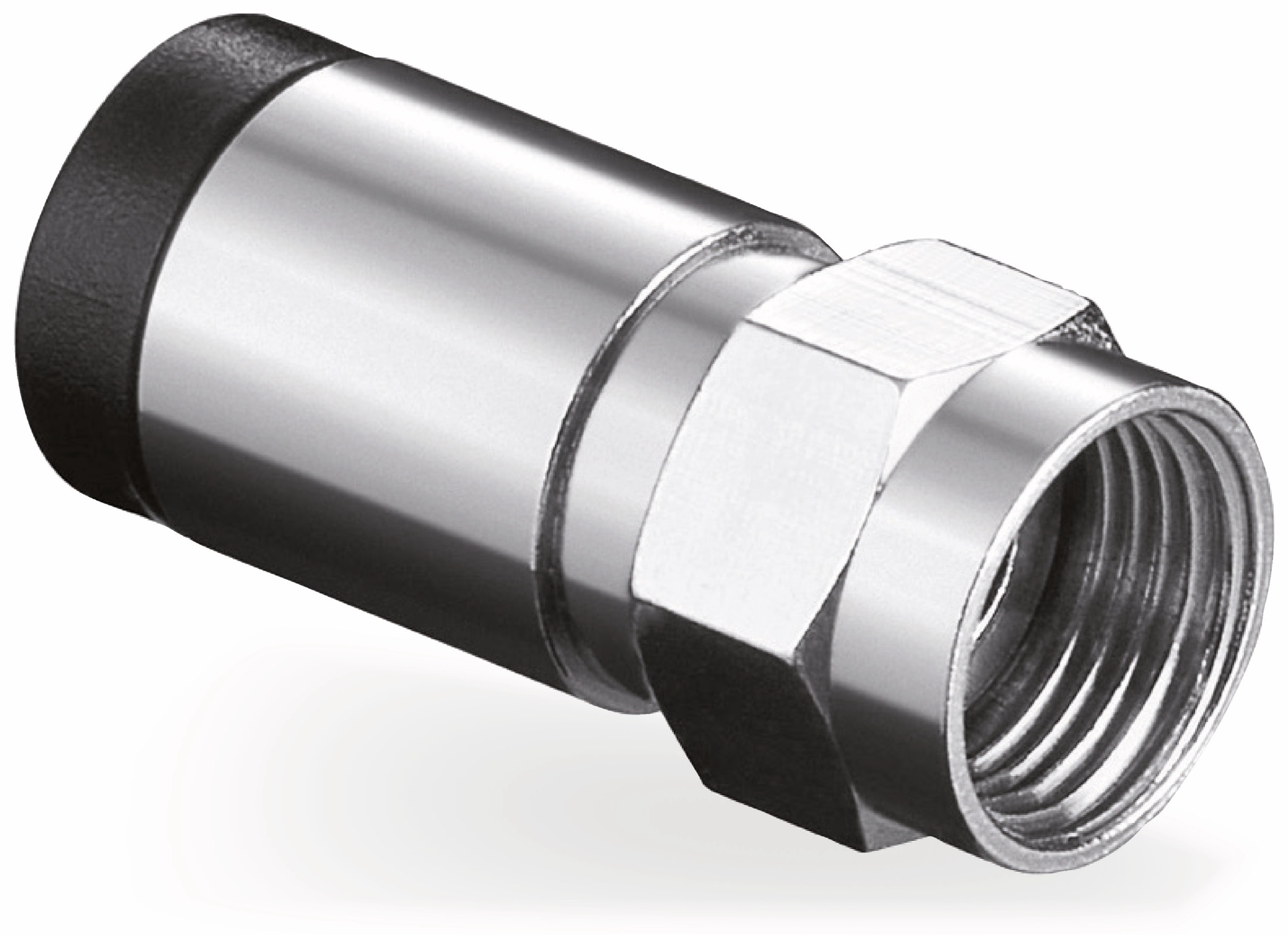 S-IMPULS F-Stecker, 7 mm, Kompressionsmontage S-IMPULS F-Stecker, 7 mm, Kompressionsmontage