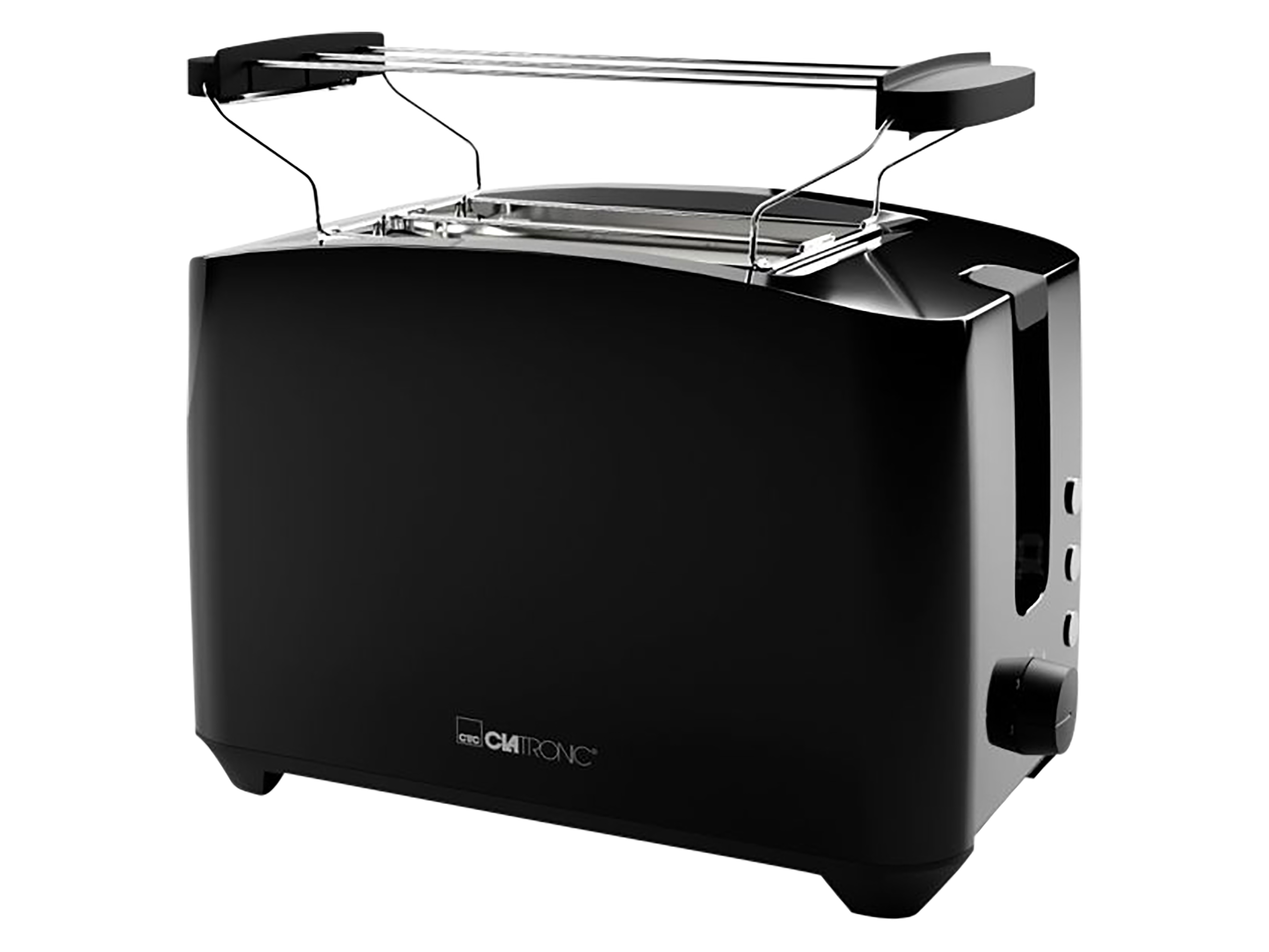 CLATRONIC Toaster TA 3801, 2 Scheiben Toaster, schwarz