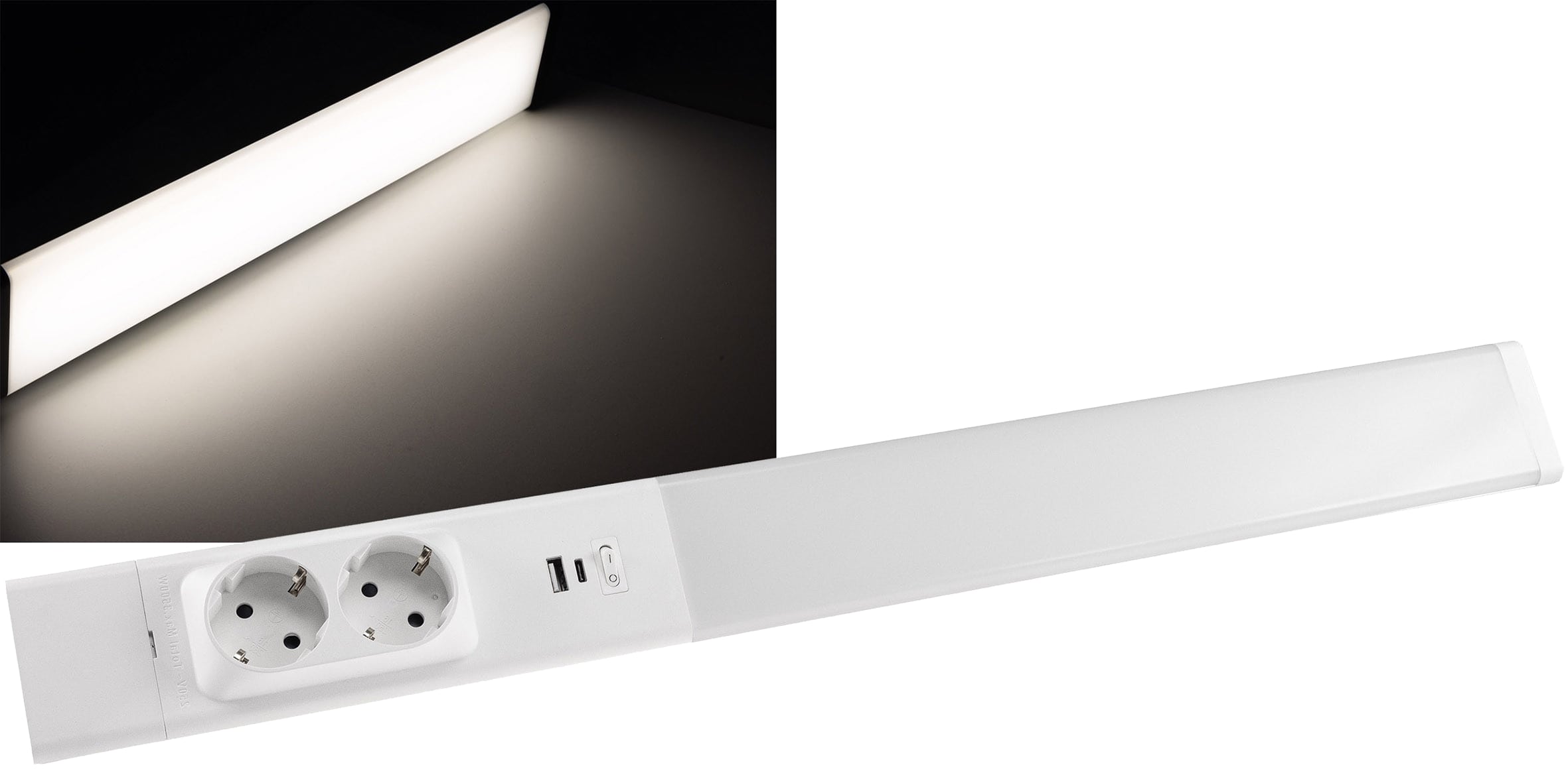 CHILITEC LED-Unterbauleuchte Arusha, EEK: F, 18 W, 1778 lm, 60 cm, weiß CHILITEC LED-Unterbauleuchte Arusha, EEK: F, 18 W, 1778 lm, 60 cm, weiß