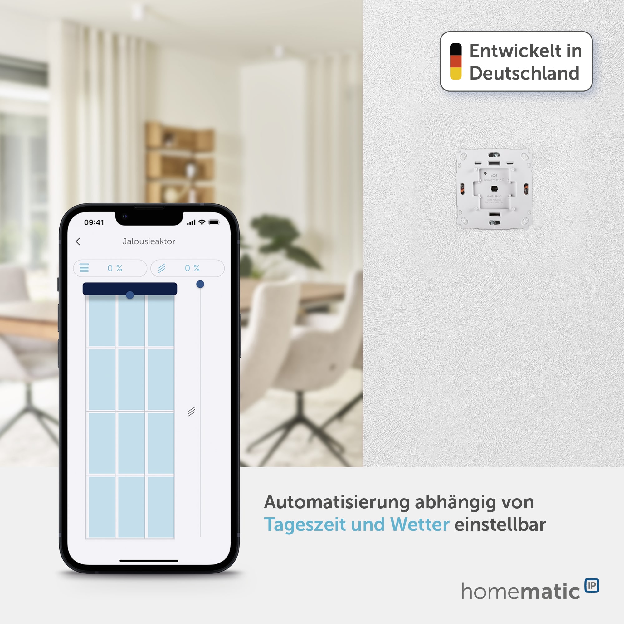 HOMEMATIC IP Smart Home 151333A0, Jalousieaktor