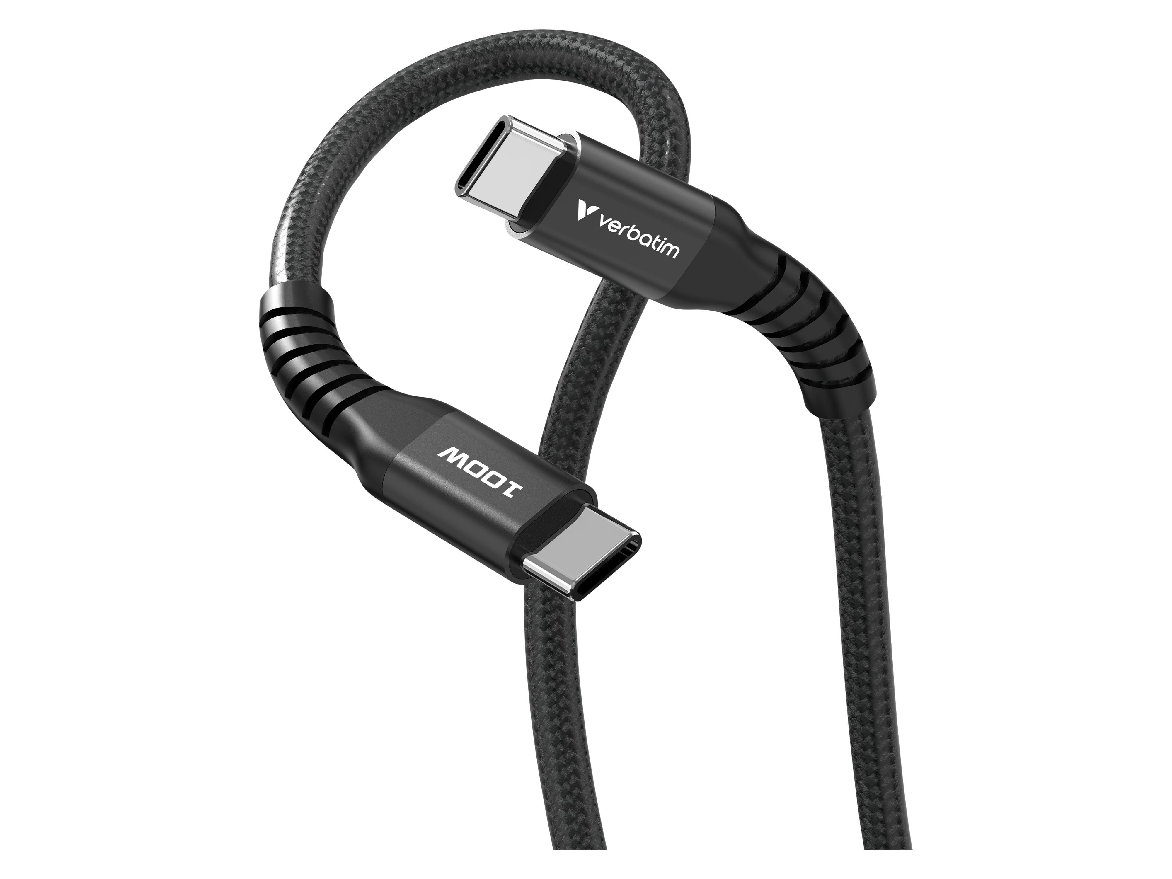 VERBATIM USB-C Kabel 31856 100W 1.2m schwarz magnetisch