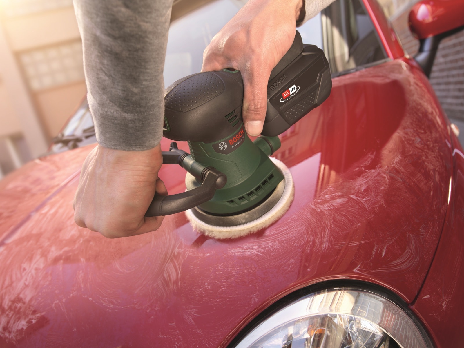BOSCH Akku-Exzenterschleifer AdvancedOrbit 18, ohne Akku + Ladegerät