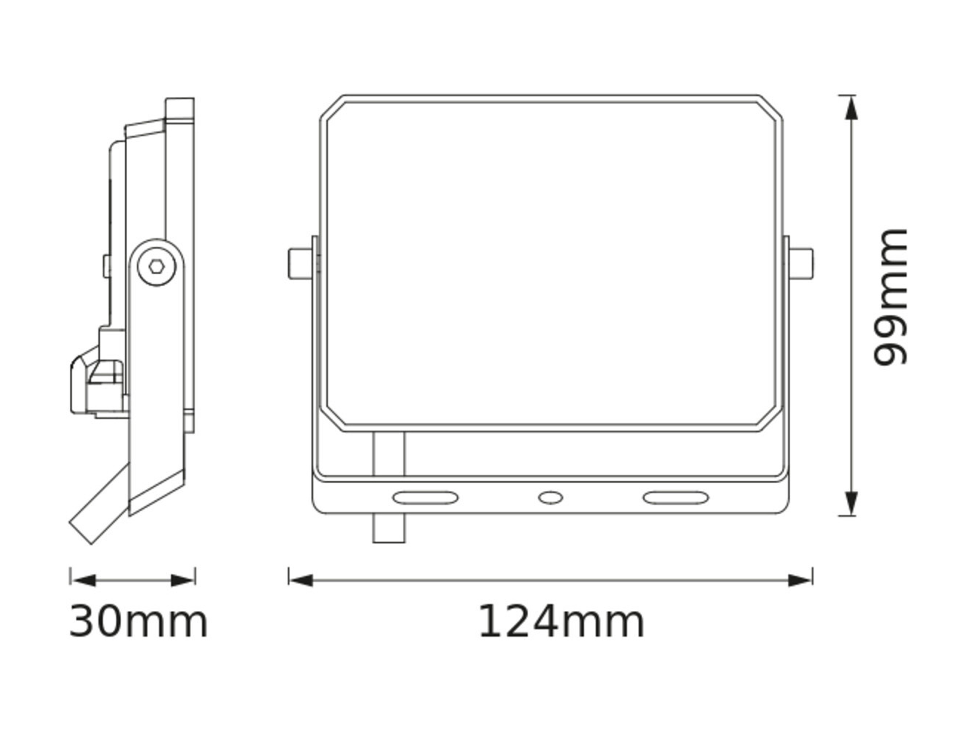 OSRAM LED-Fluter, 20W, 1800lm, 4000K, 105°, IP65, neutralweiß
