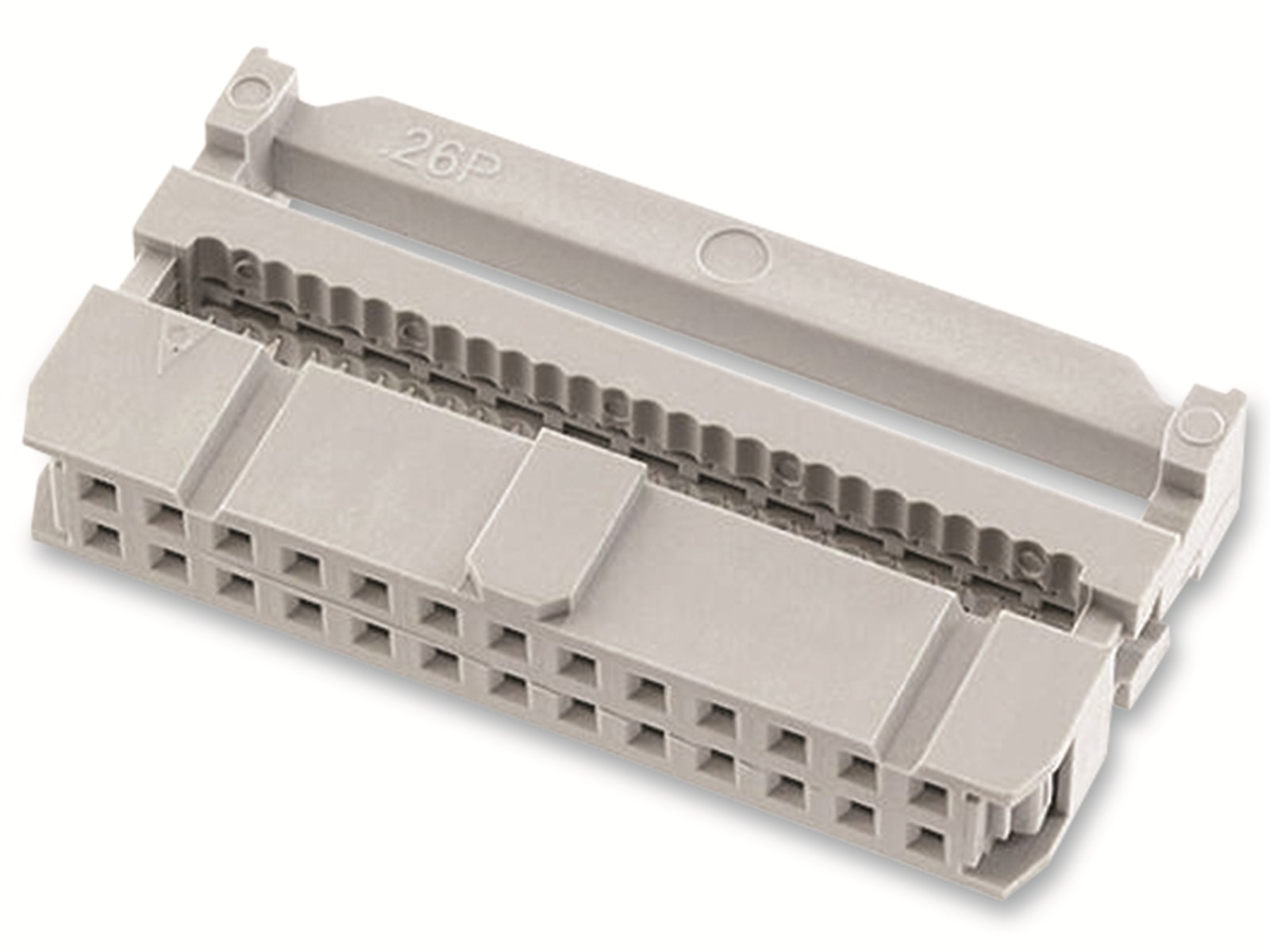 ECON CONNECT Pfostenverbinder, DIN 41651, 26-polig, grau, RM 2,54 mm ECON CONNECT Pfostenverbinder, DIN 41651, 26-polig, grau, RM 2,54 mm
