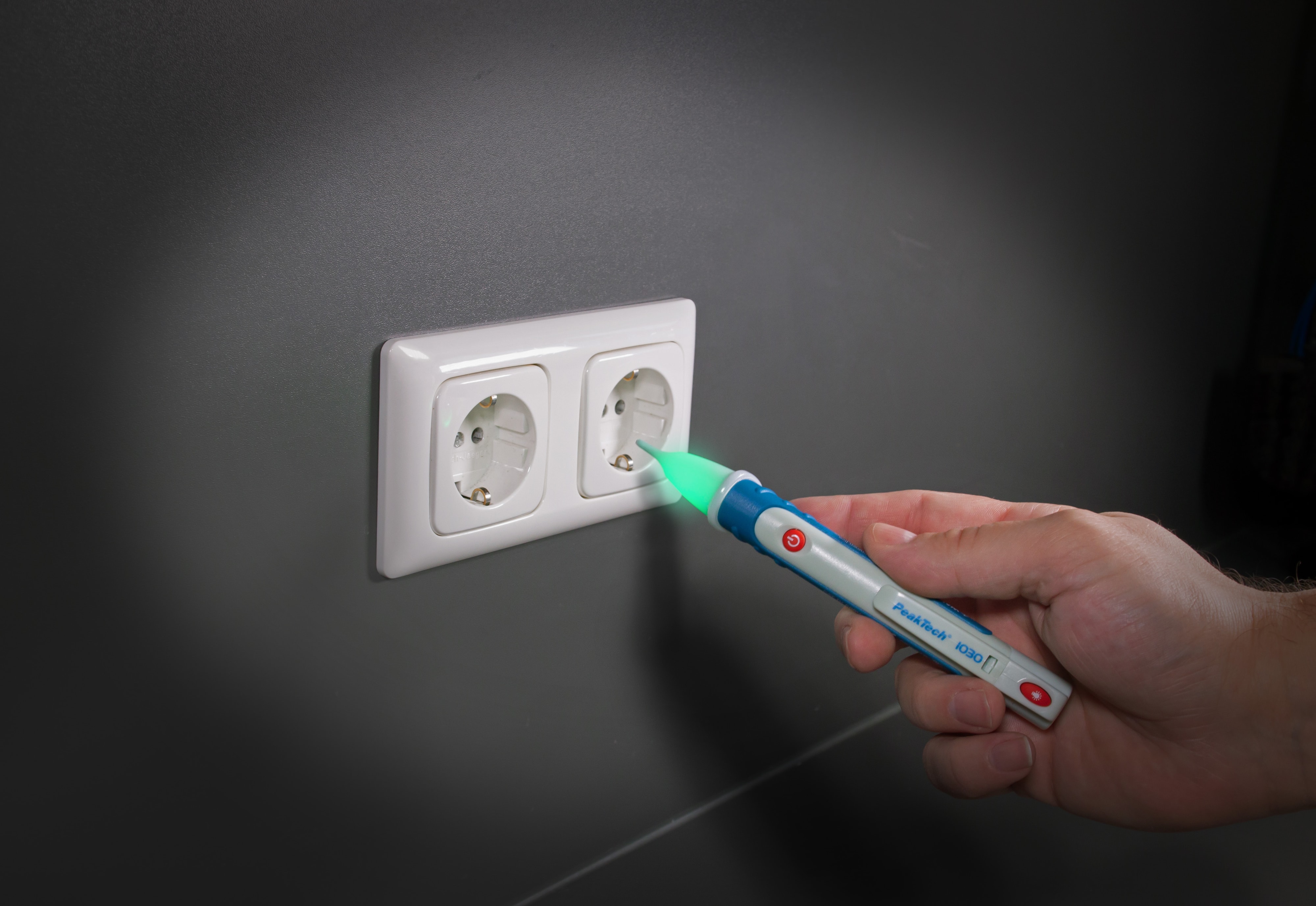 PEAKTECH Spannungsprüfer, P 1030, 50...1000 V