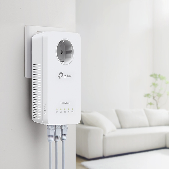 TP-LINK WLAN Powerline Adapter KIT TL-WPA1300P Kit