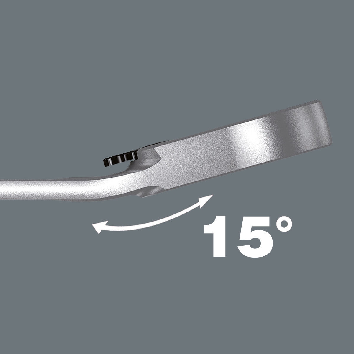 WERA Maul-Ringratschen-Schlüssel, 05020068001, 6001 Joker Switch, 13 mm, umschaltbar