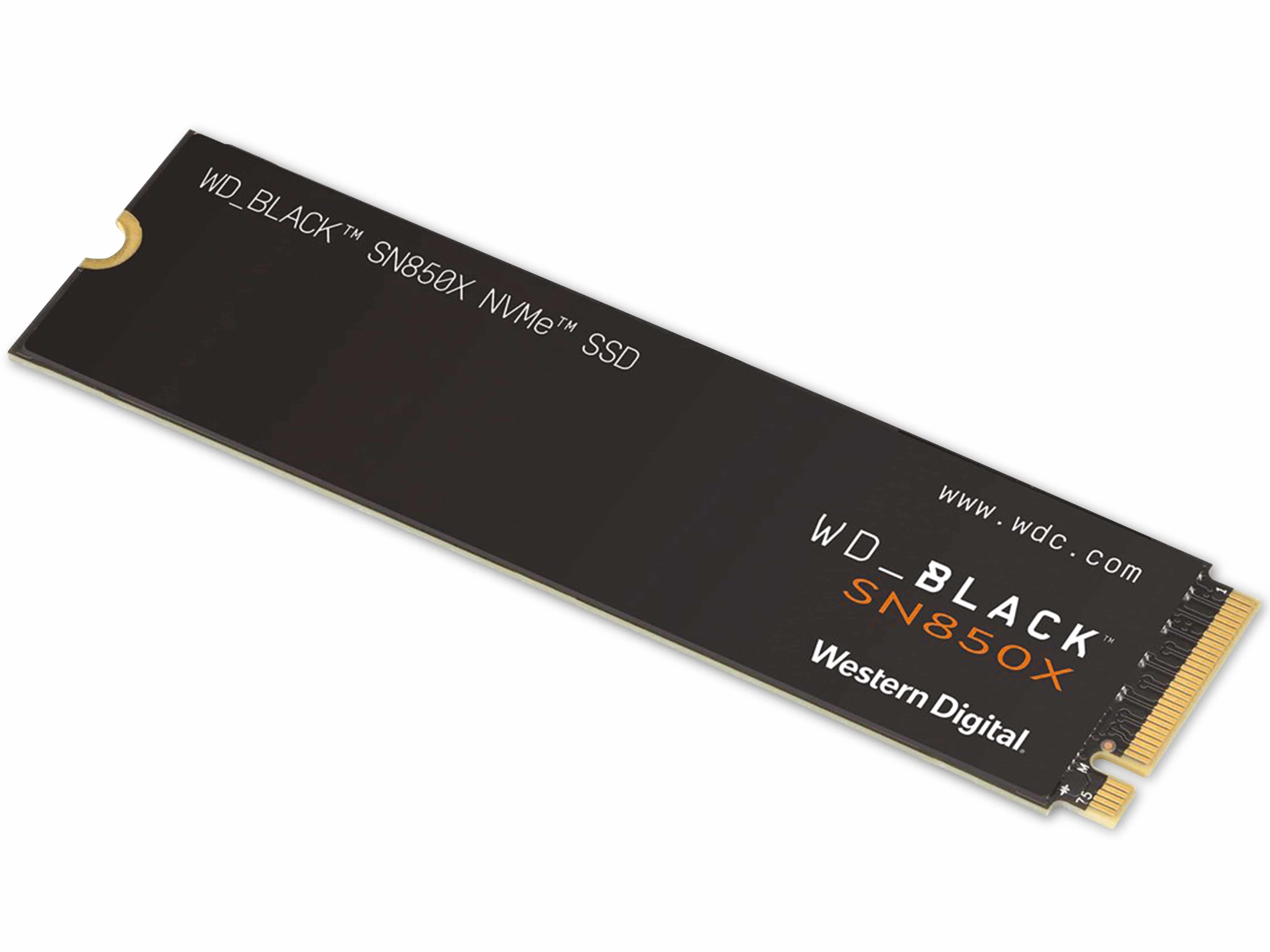 WESTERN DIGITAL M.2 SSD WD Black SN850X, 4 TB, NVMe, intern WESTERN DIGITAL M.2 SSD WD Black SN850X, 4 TB, NVMe, intern