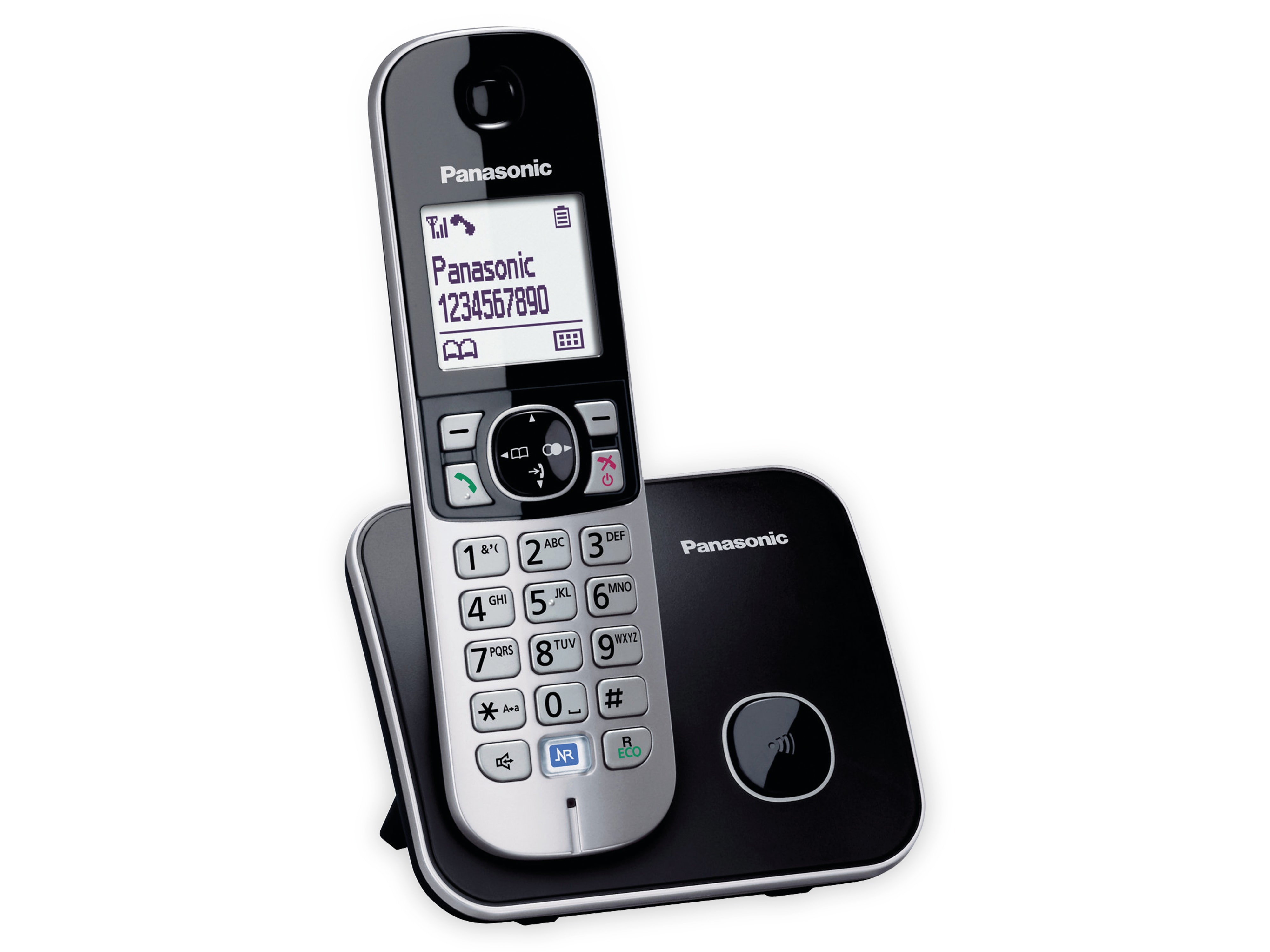 PANASONIC DECT-Telefon KX-TG6811Gs, perlsilber