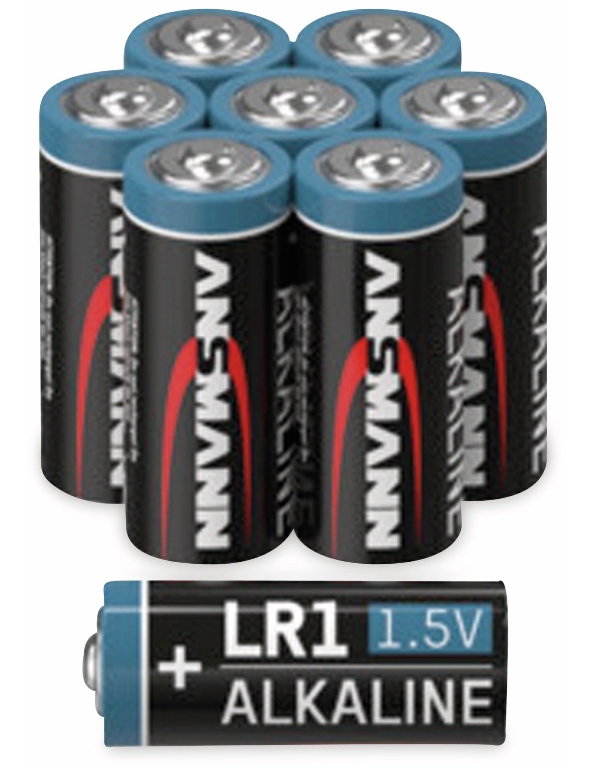 ANSMANN Batterie LR1, Alkaline, 8 Stück ANSMANN Batterie LR1, Alkaline, 8 Stück