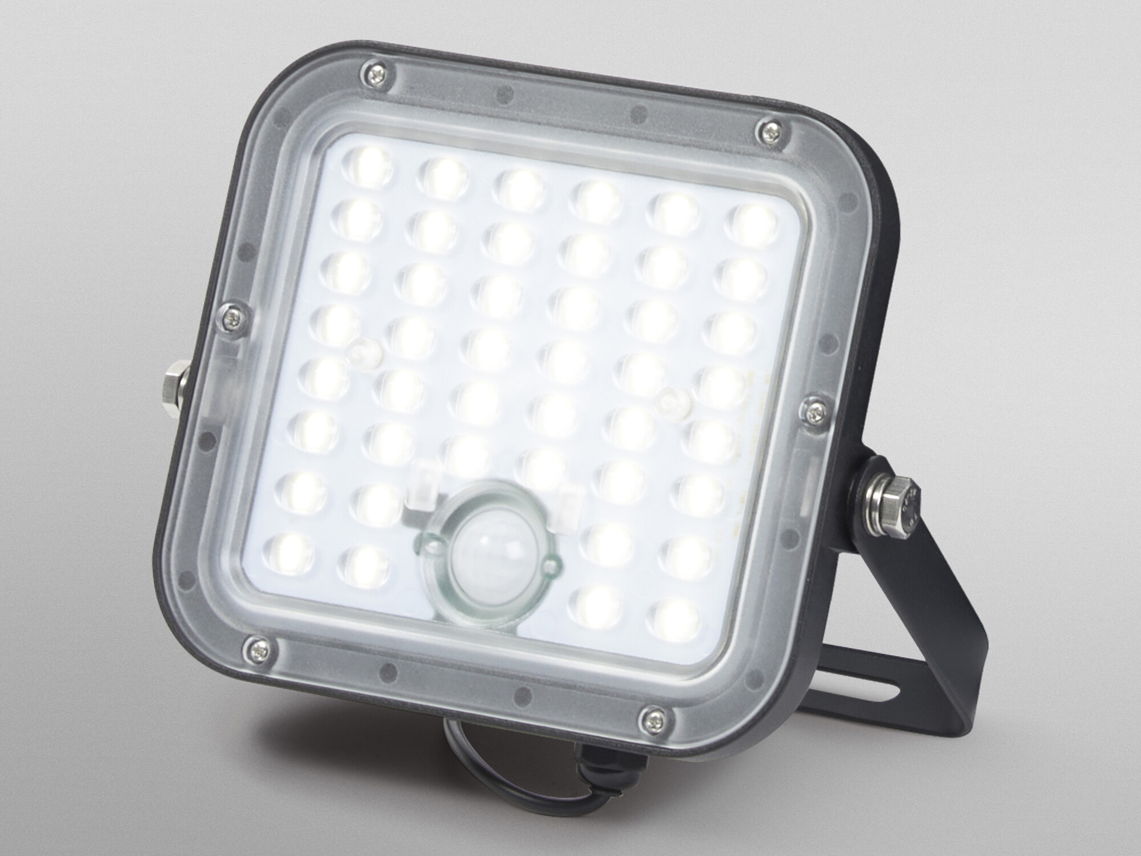 OSRAM Solar LED-Fluter, 10W, 1400lm, 4000K, schwarz
