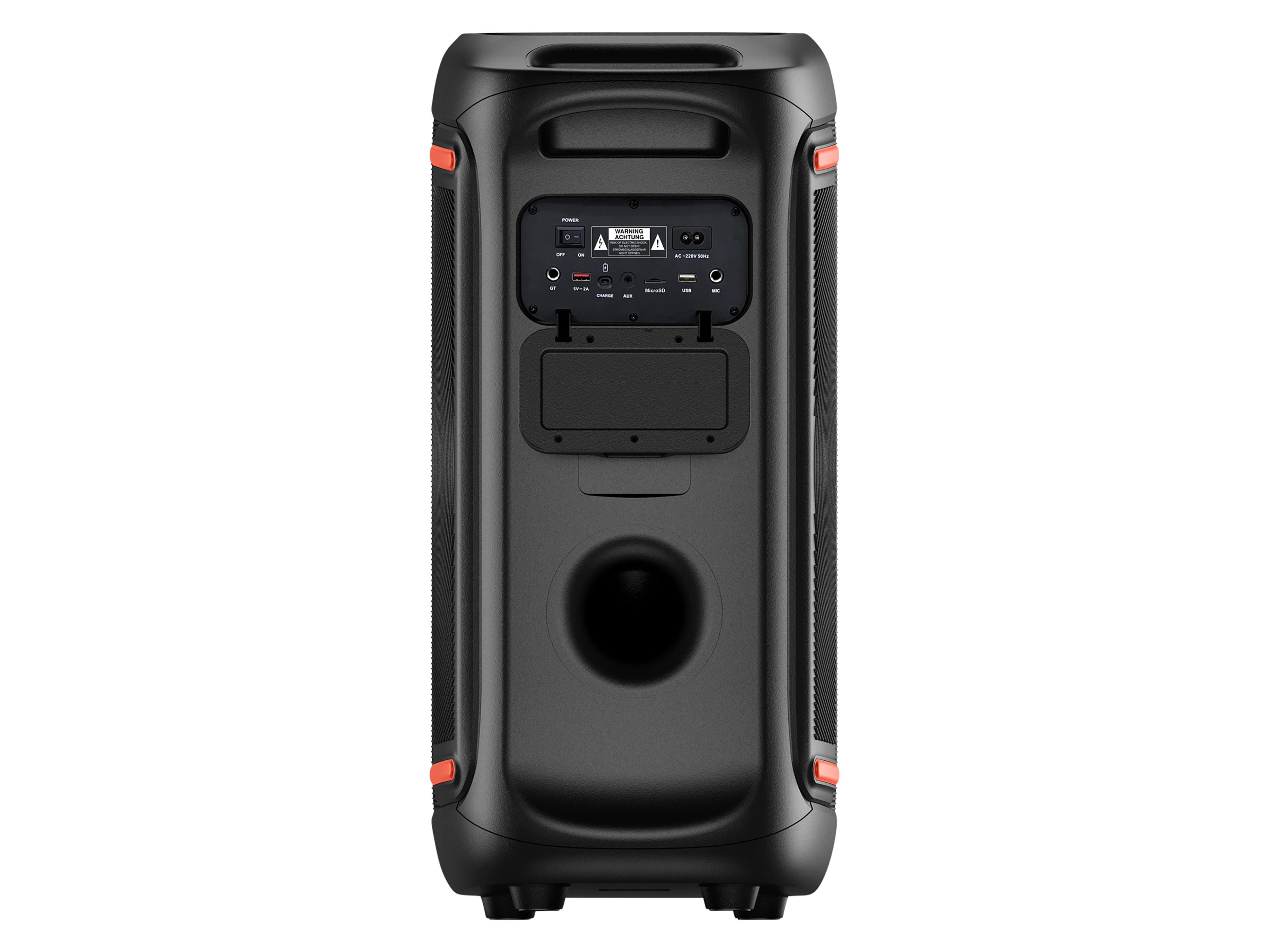 DENVER Bluetooth Lautsprecher BPS-370, 100 W, mit Licht-Animation Bluetooth Lautsprecher DENVER BPS-370, 100 W, mit Licht-Animation