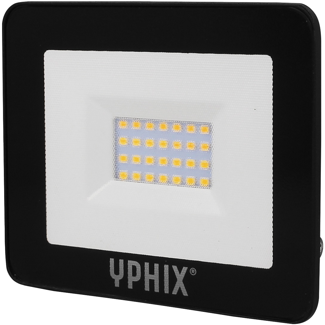 YPHIX LED-Baustrahler LED Floodlight John, 73610, 30 W, 3000 K, schwarz YPHIX LED-Baustrahler LED Floodlight John, 73610, 30 W, 3000 K, schwarz