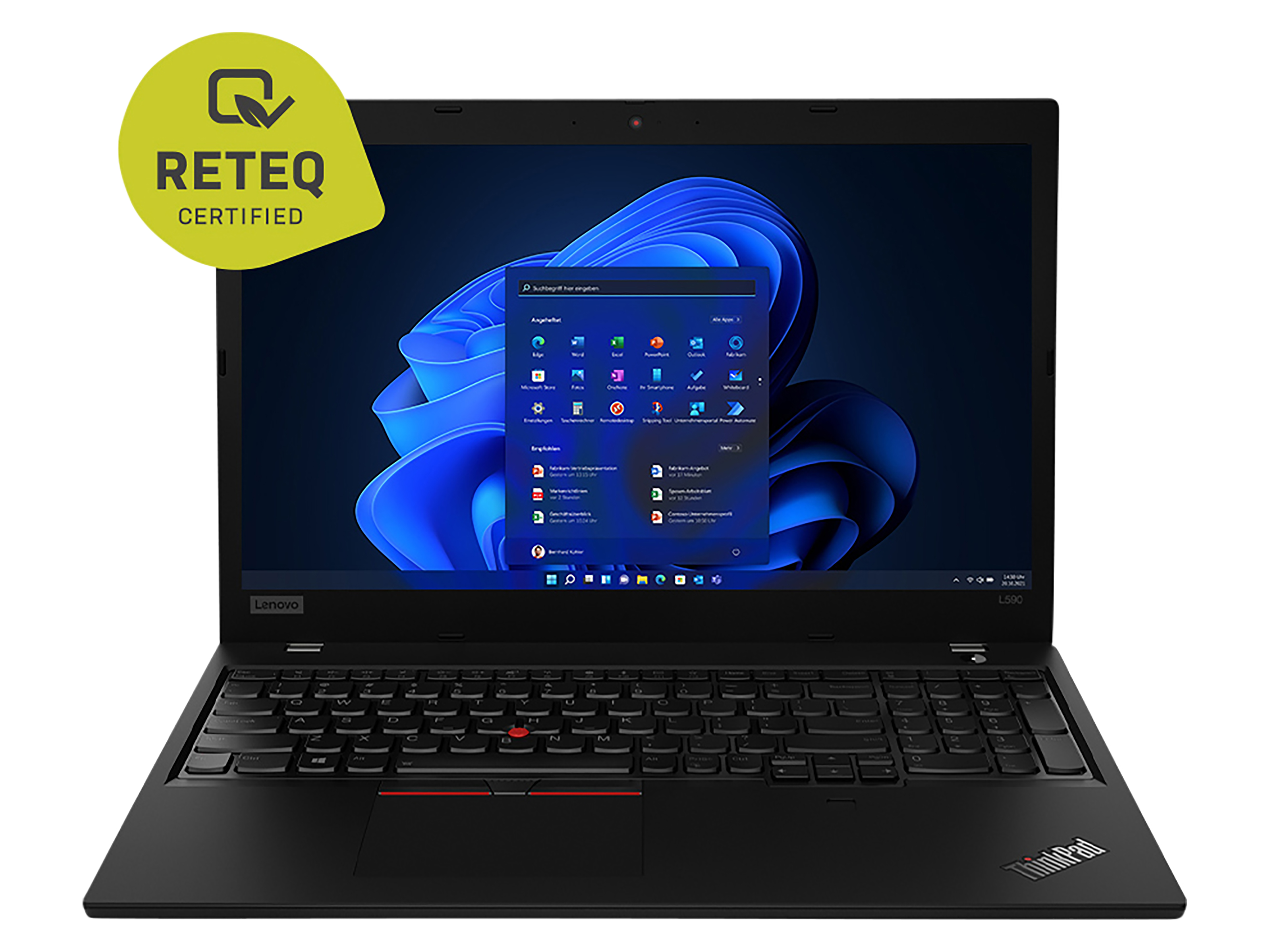 LENOVO Notebook Thinkpad L590, 39,62 cm (15,6"), i3, 16GB, 1TB, Win11H, refurbished LENOVO Notebook Thinkpad L590, 39,62 cm (15,6"), i3, 16GB, 1TB, Win11H, refurbished