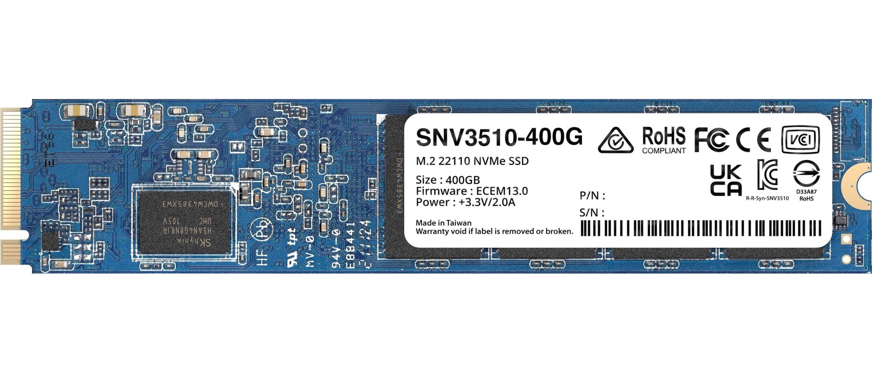 SYNOLOGY SSD Festplatte SNV3510-400G, 400 GB