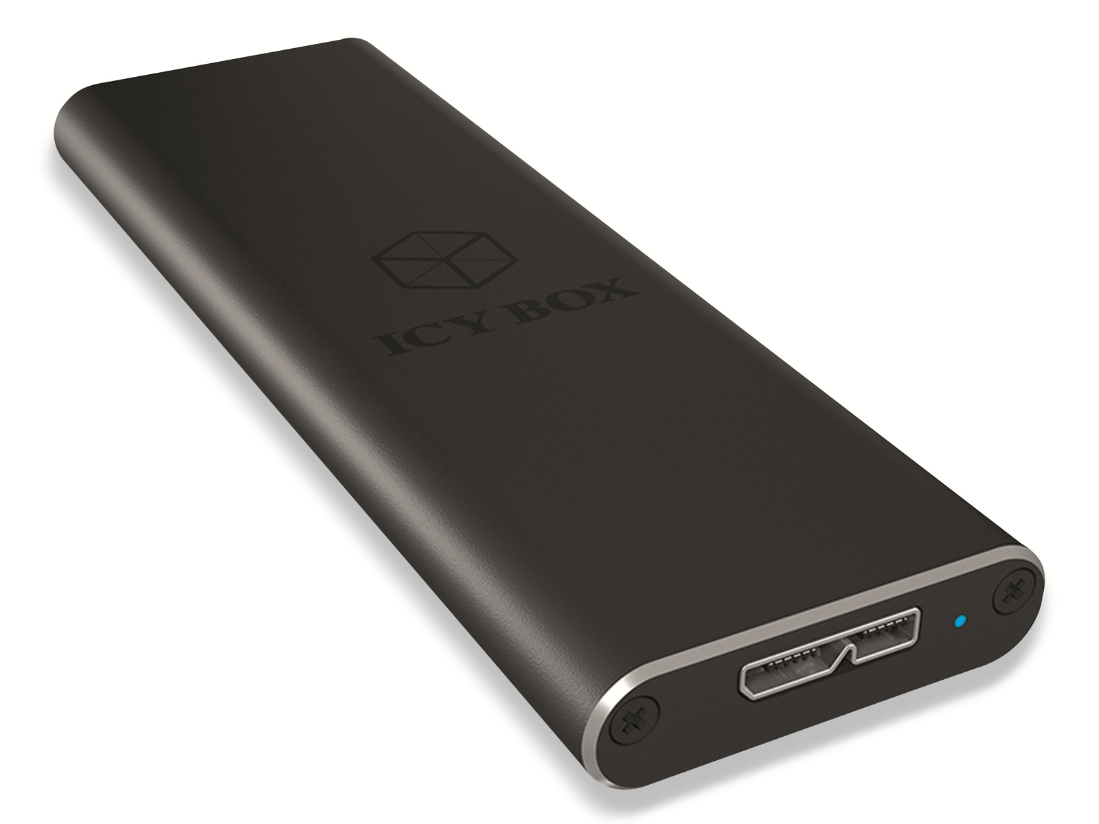 ICY BOX Festplattengehäuse IB-183M2, M.2, USB 3.0, Aluminium ICY BOX Festplattengehäuse IB-183M2, M.2, USB 3.0, Aluminium