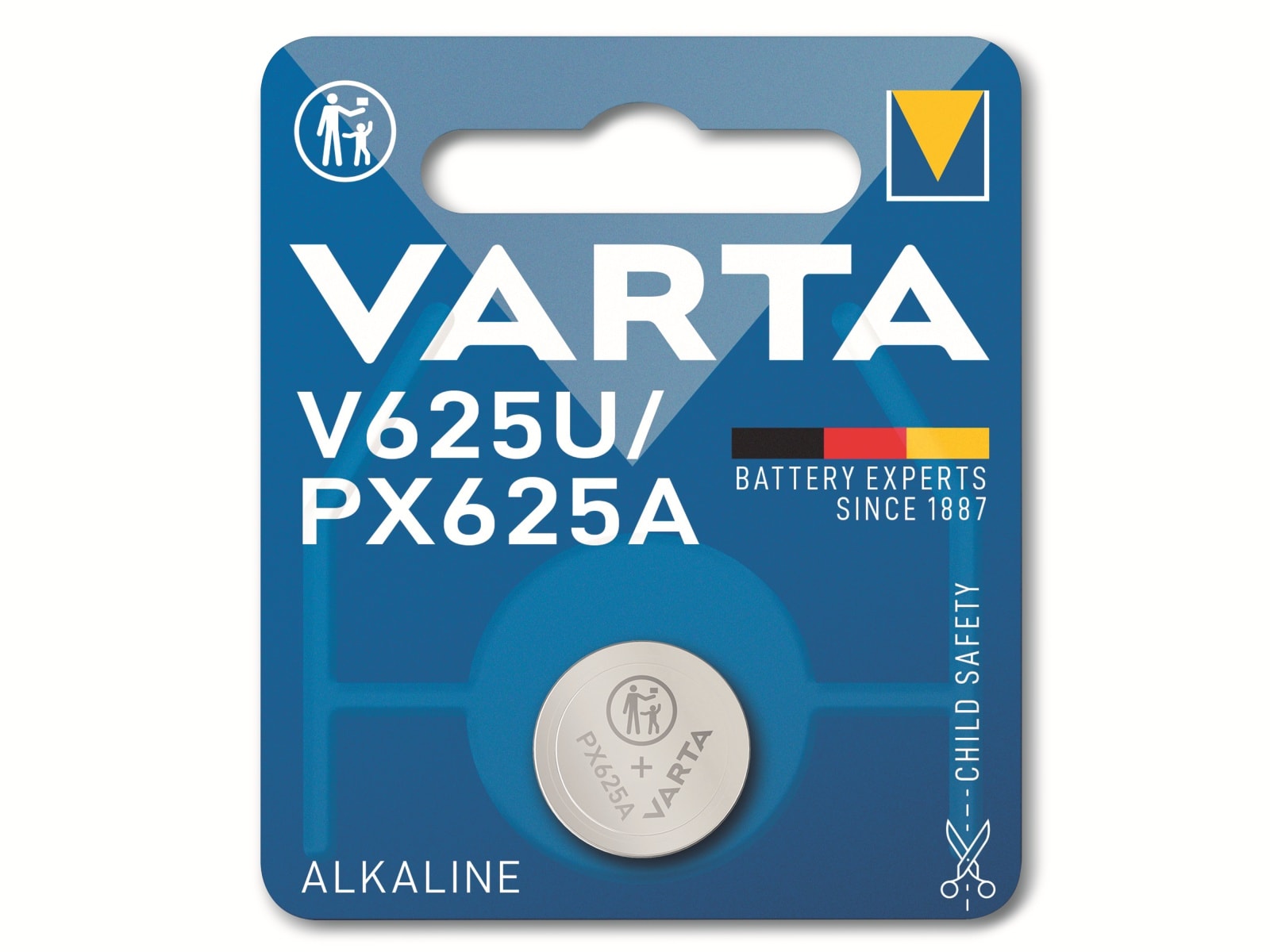 VARTA Knopfzelle Alkaline, V625U, 1.5V 1.5V, 1.5V, 1 Stück VARTA Knopfzelle Alkaline, V625U, 1.5V 1.5V, 1.5V, 1 Stück