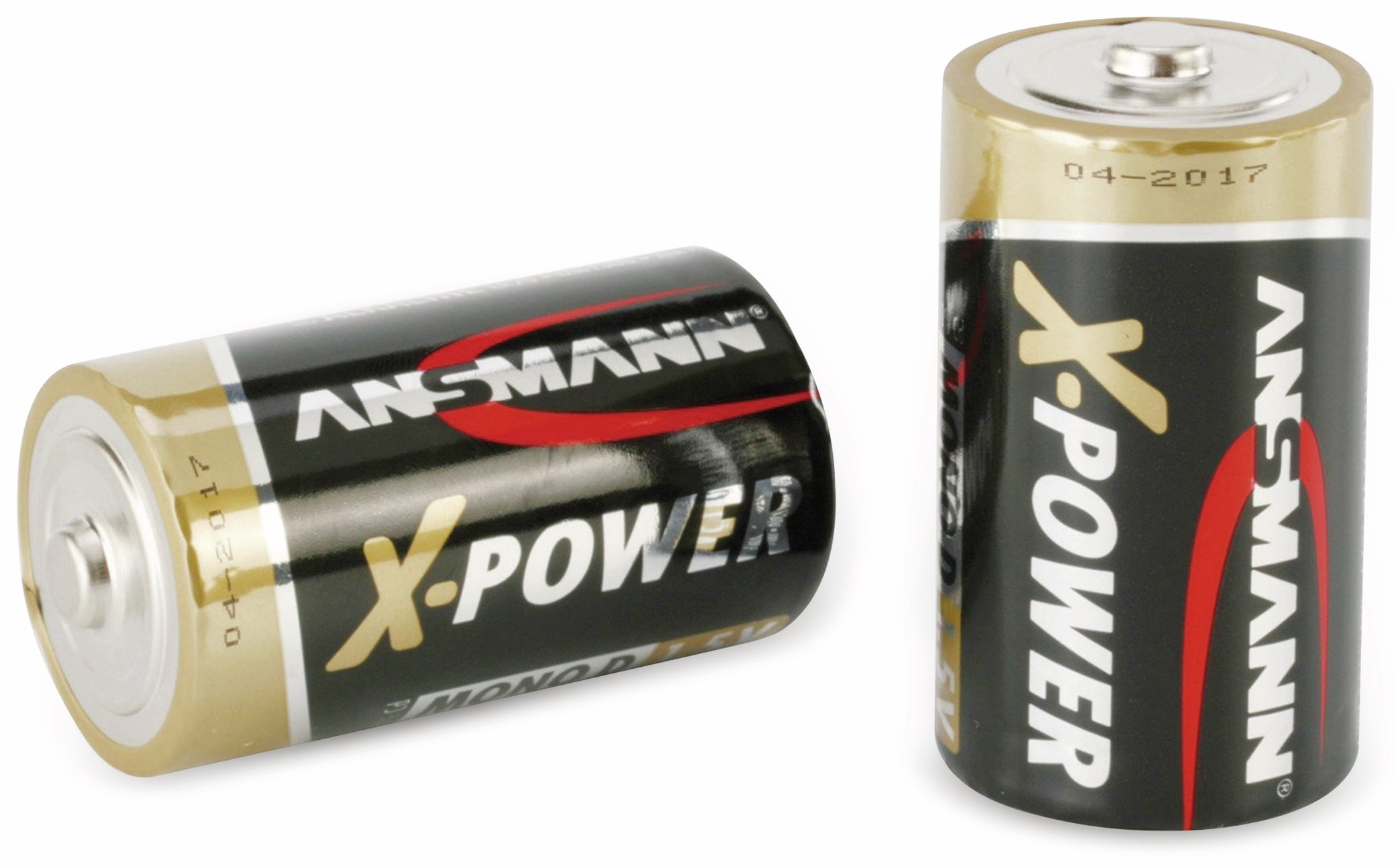 ANSMANN Mono-Batterie, XPower, 18000mAh, 2 Stück