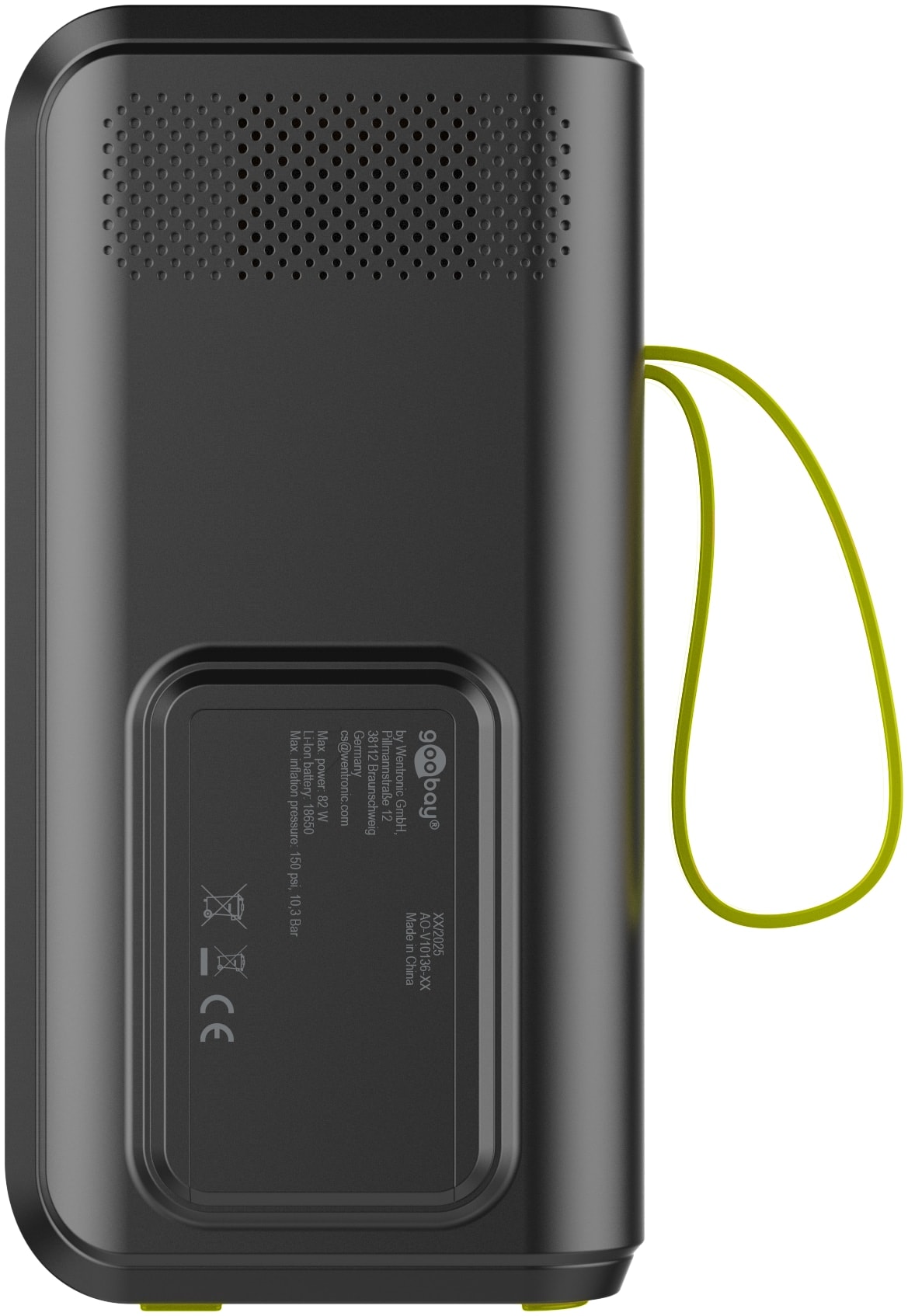 GOOBAY TOOLS Akku-Kompressor, 77827, 10 bar