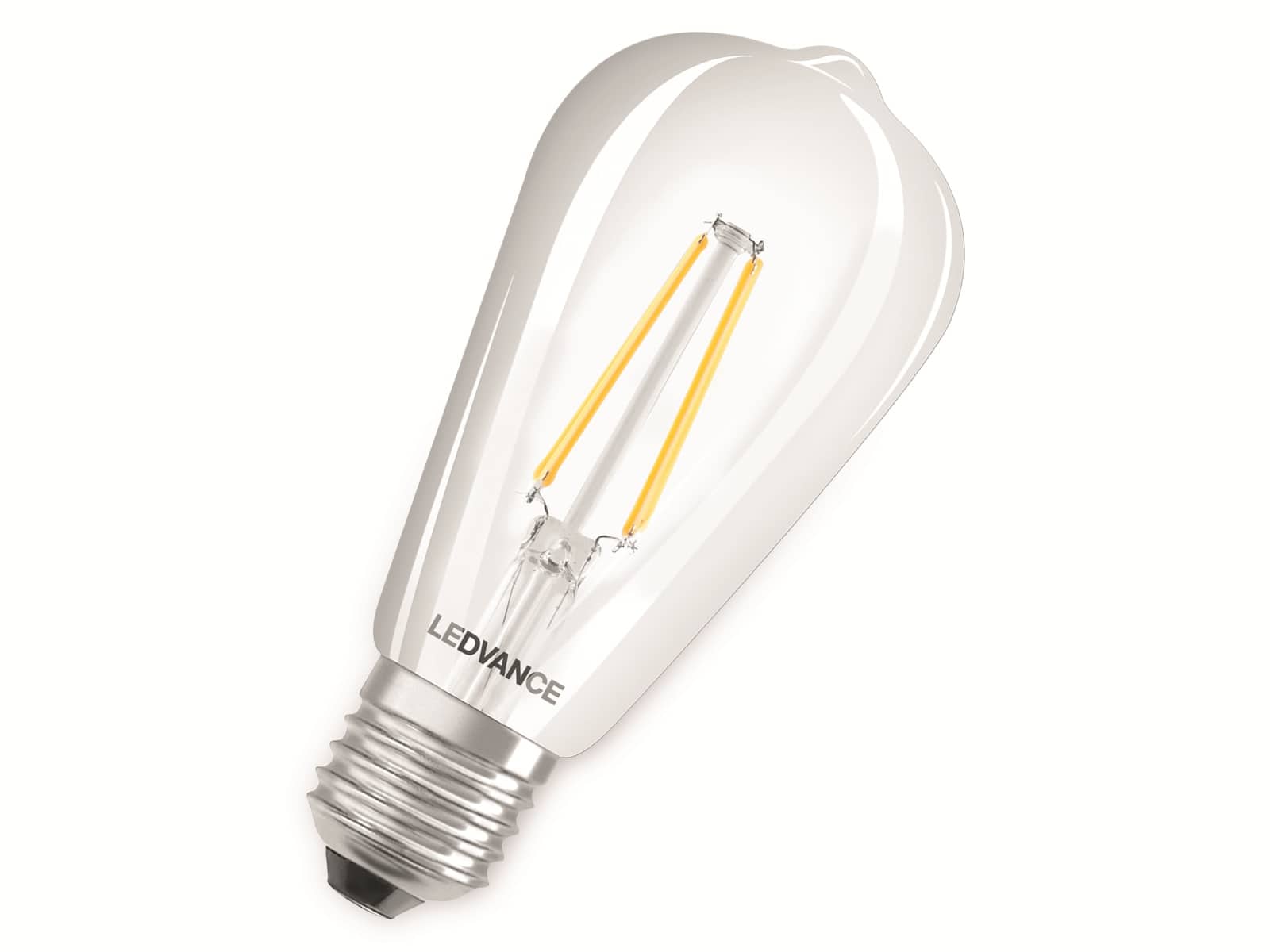LEDVANCE LED-Filament-Lampe, Edison 60, E27, EEK: E, 6W, 806lm, 2700K, WiFi