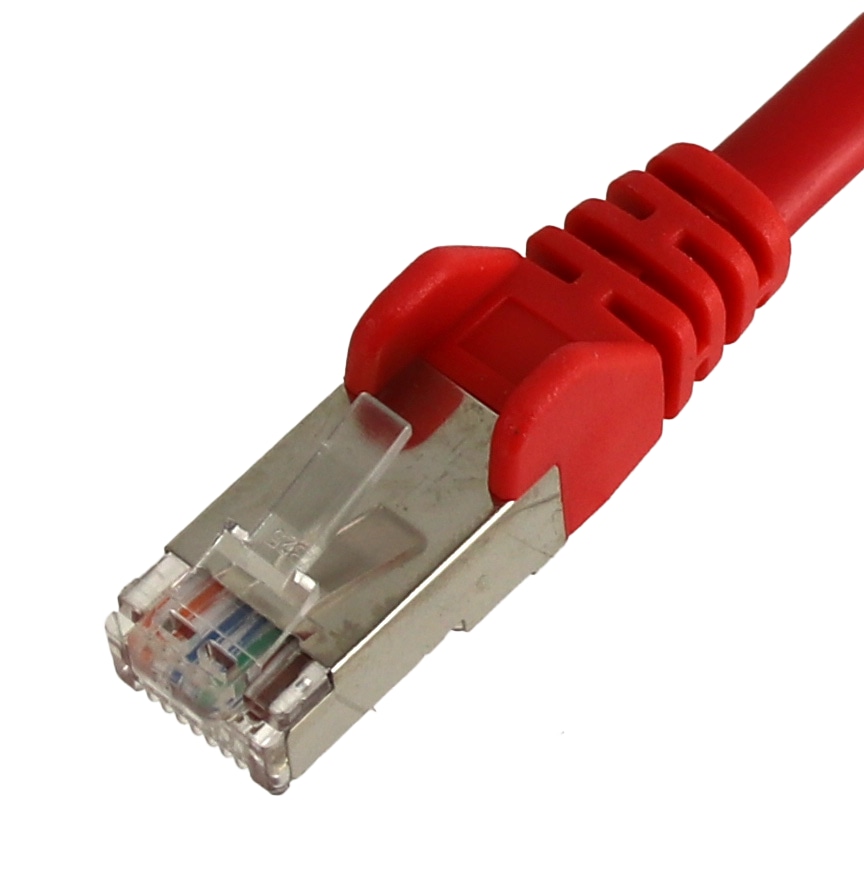 CAT.5E Patchkabel, 1 m, rot, FTP