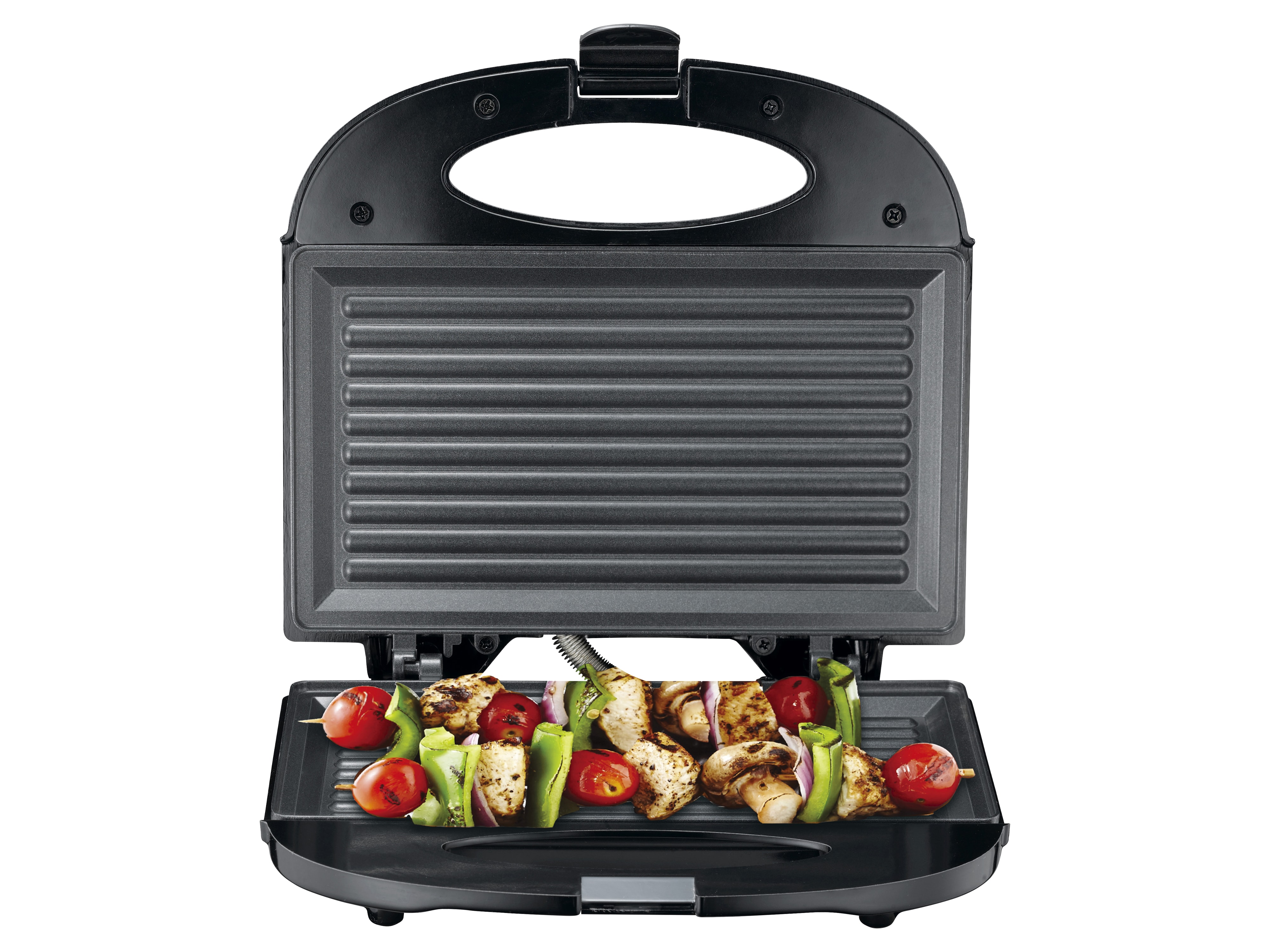 MELISSA Sandwichmaker 16240109, 750 W, schwarz MELISSA Sandwichmaker 16240109, 750 W, schwarz
