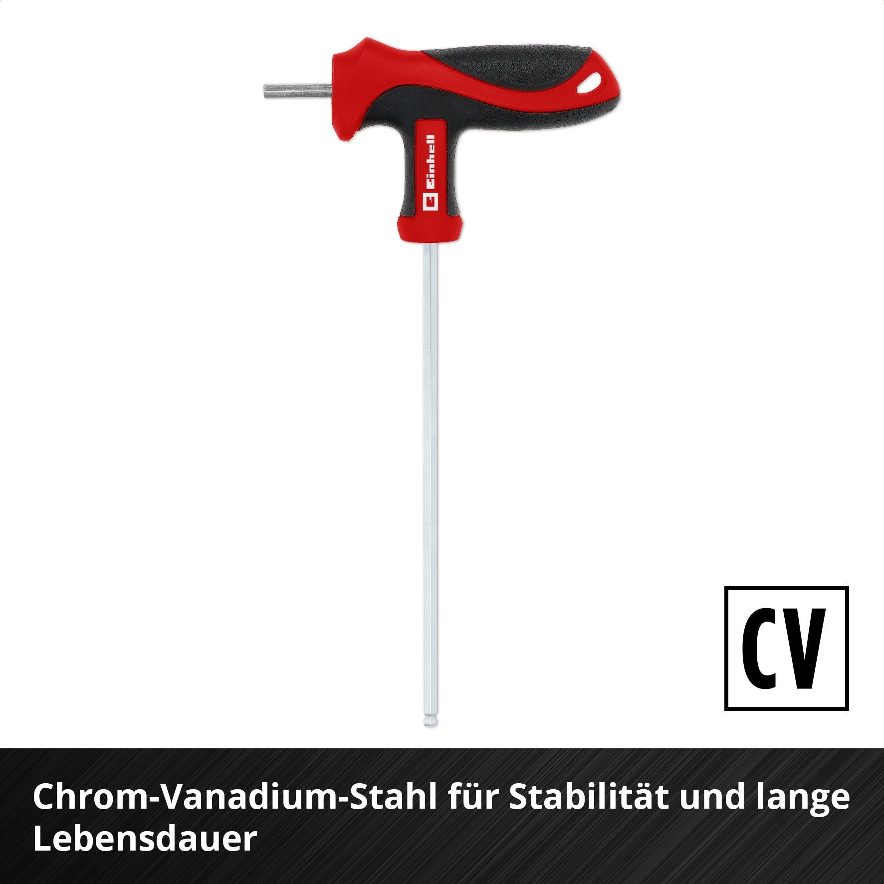 EINHELL E-Case-Einleger T-Griff-Schraubendreher, 370526, 9-teilig