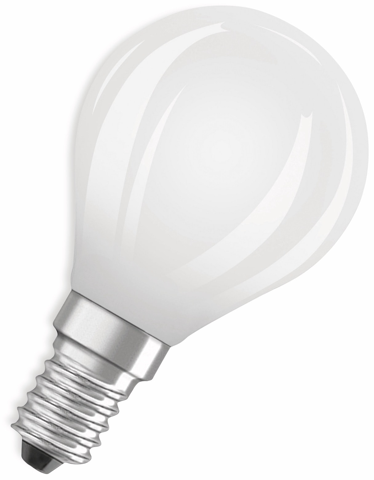 OSRAM LED-Lampe, E14, 6,5 W, 806 lm, 2700 K, P45 Matt, warmweiß OSRAM LED-Lampe, E14, 6,5 W, 806 lm, 2700 K
