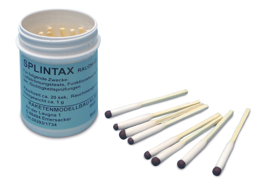 Rauchhölzer in Dose, 25 Stück Rauchhölzer in Dose, 25 Stück