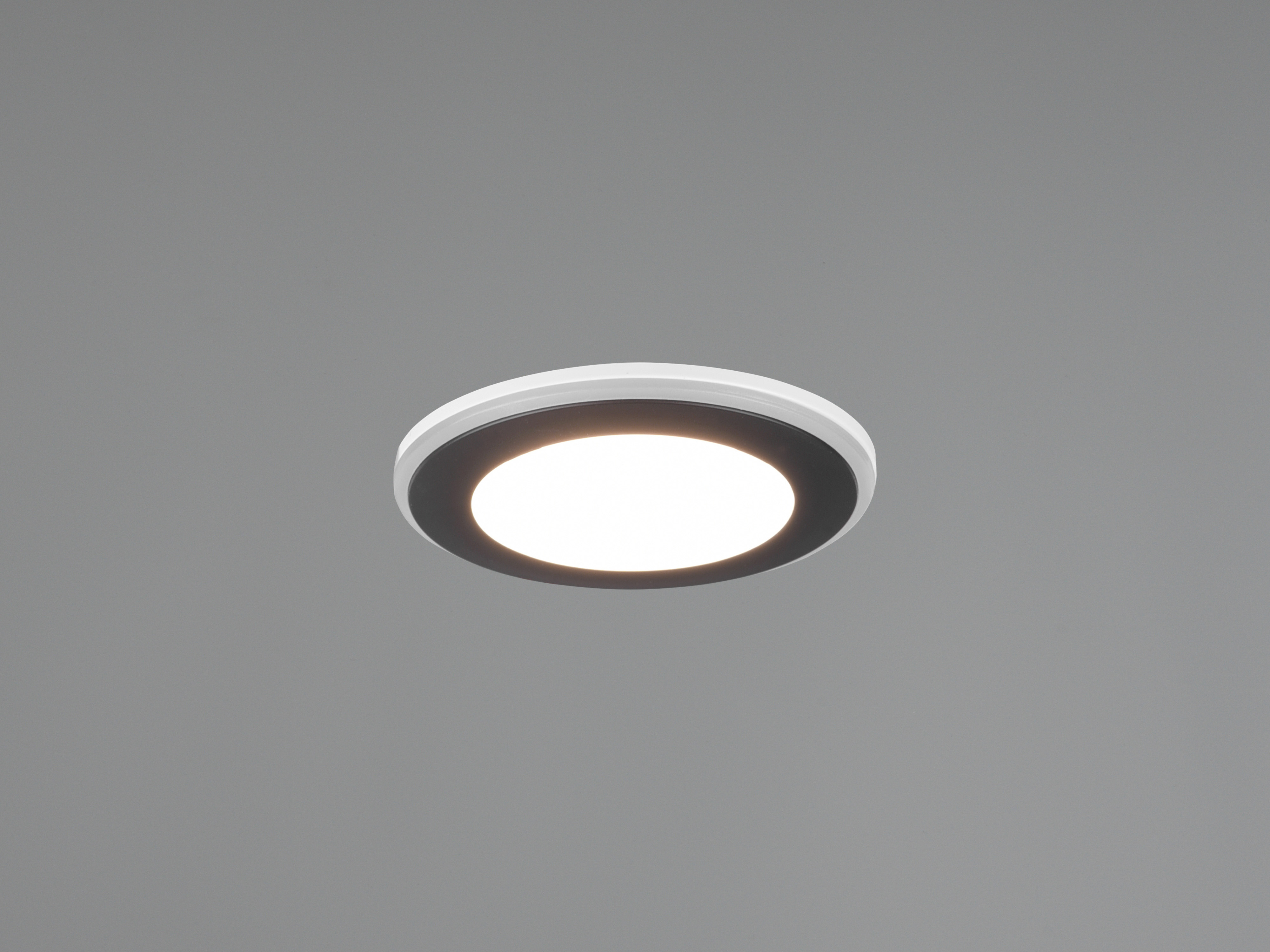 TRIO LED-Einbauleuchte Aura 652310132 schwarz, 5 W, 450 lm, 3000 K