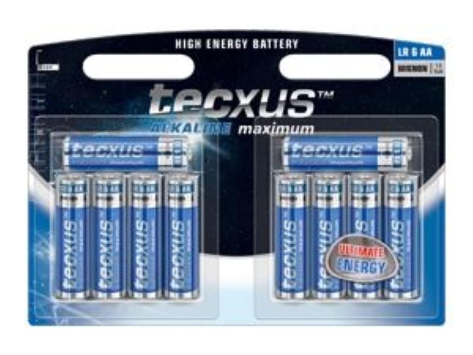 TECXUS Mignon-Batterie-Set Alkaline, 10 Stück