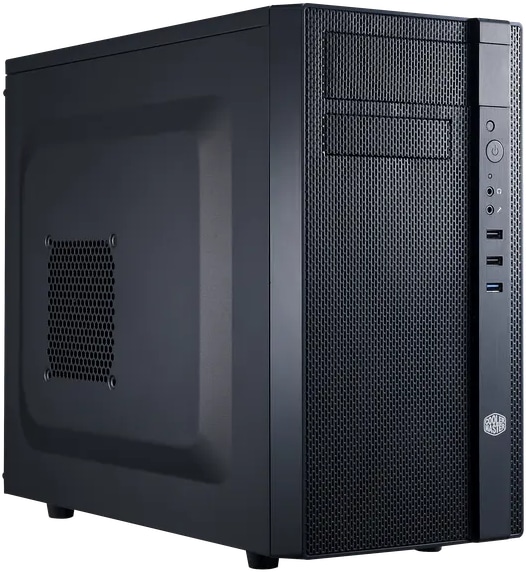COOLERMASTER Mini Tower N200 schwarz
