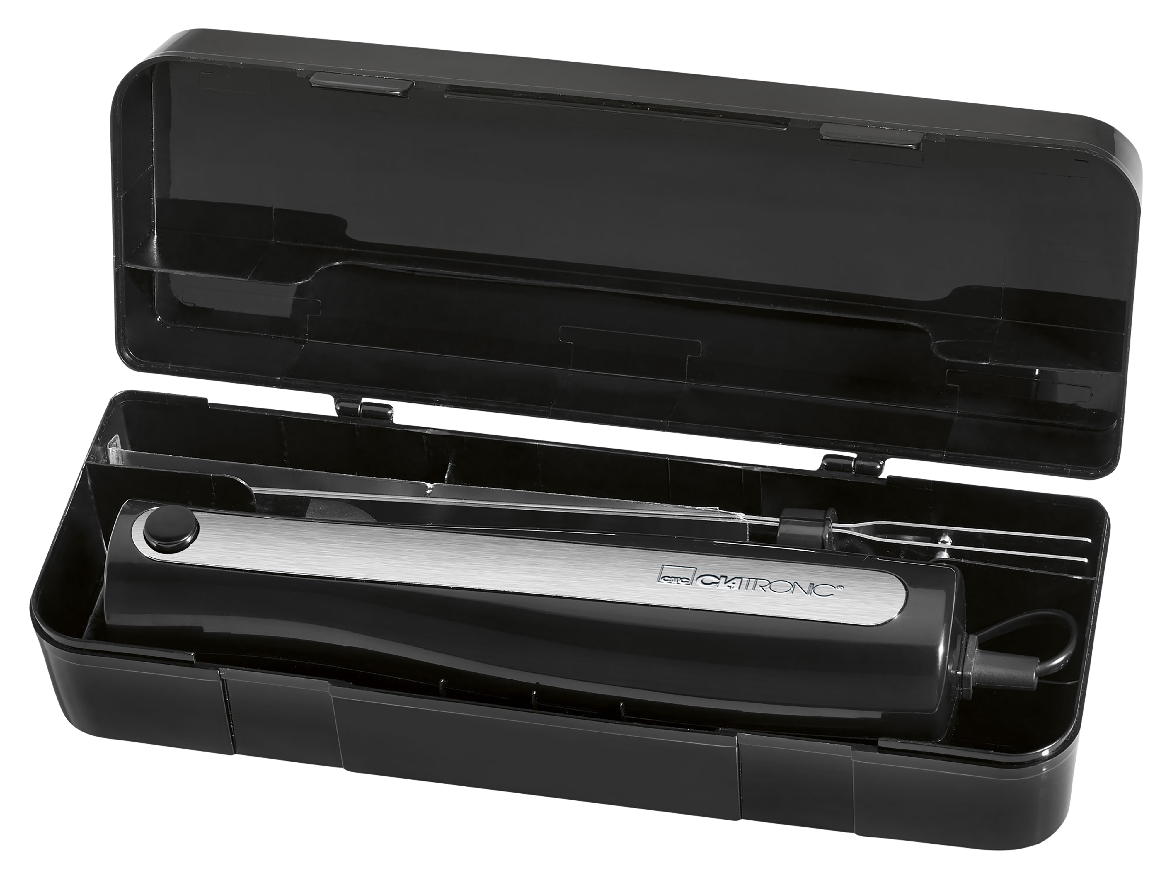 CLATRONIC Elektromesser EM 3702 elektr. Küchenmesser, inkl. Tasche, 120W