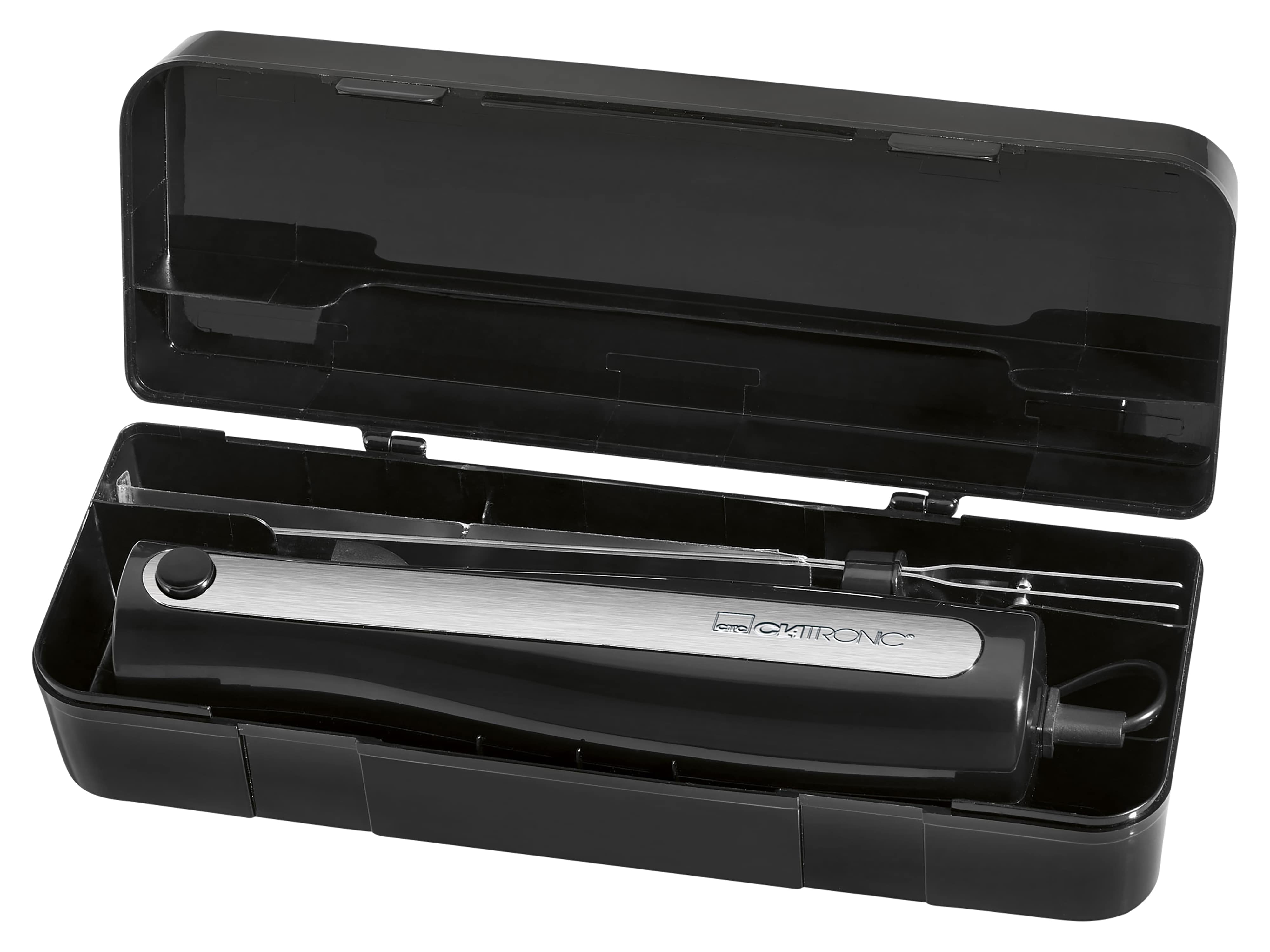 CLATRONIC Elektromesser EM 3702 elektr. Küchenmesser, inkl. Tasche, 120W