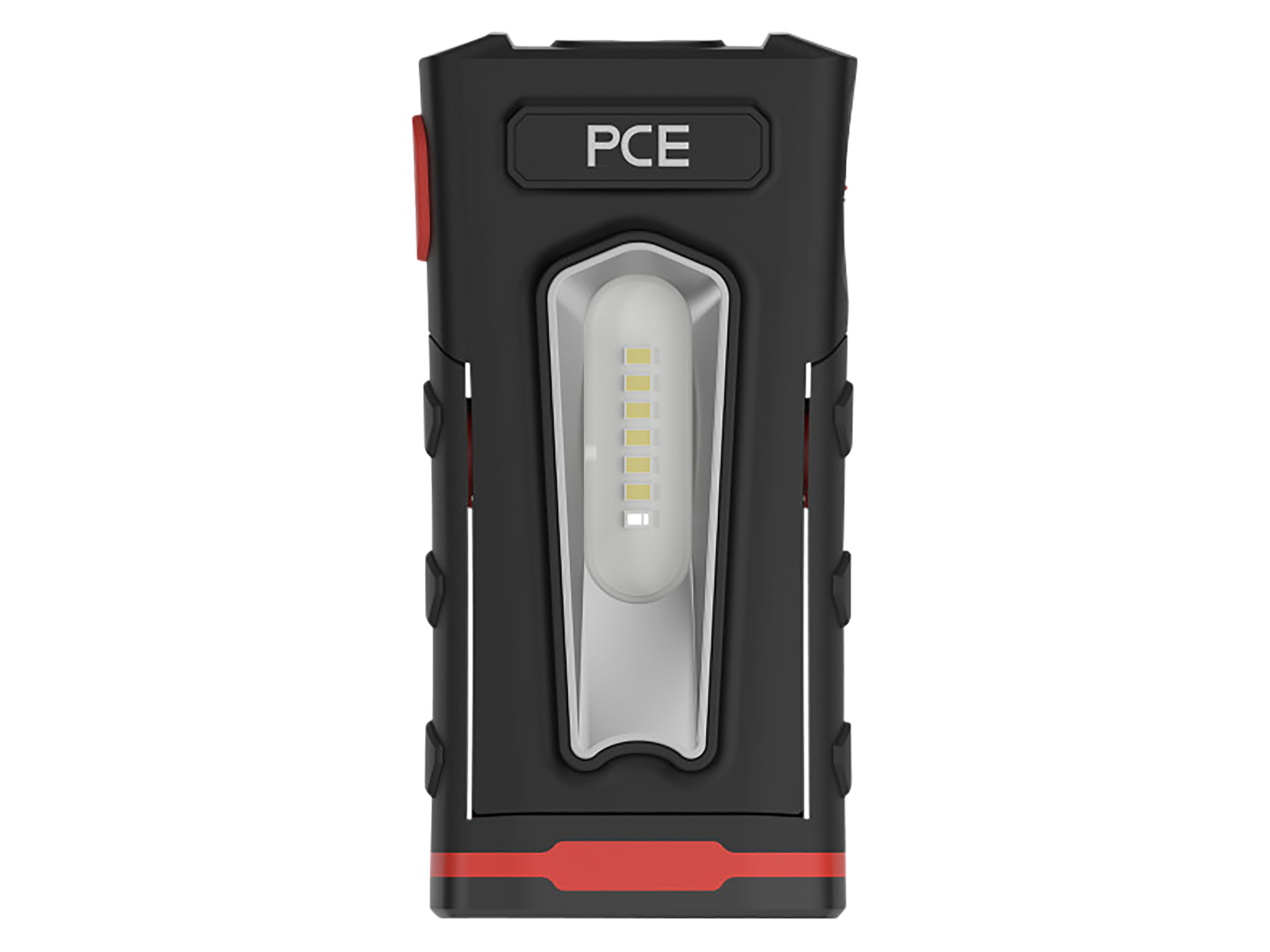 PCE LED-Handleuchte H500, 1800mAh, USB-C, IP54, schwarz