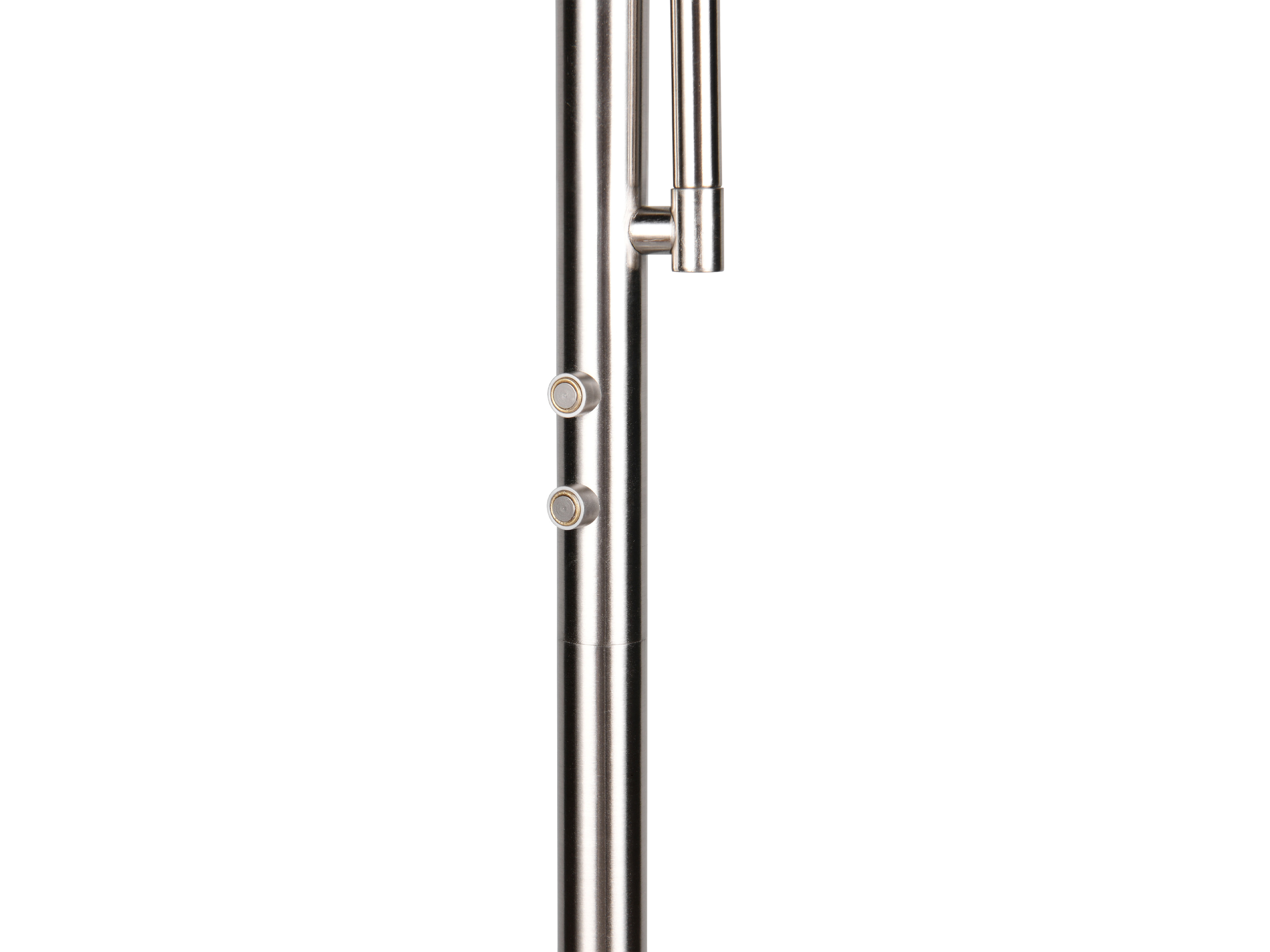 REALITY LED-Stehleuchte Palermo R45741107, 23W, 3000... 6500K, 2500lm, CCT, IP20, Nickel